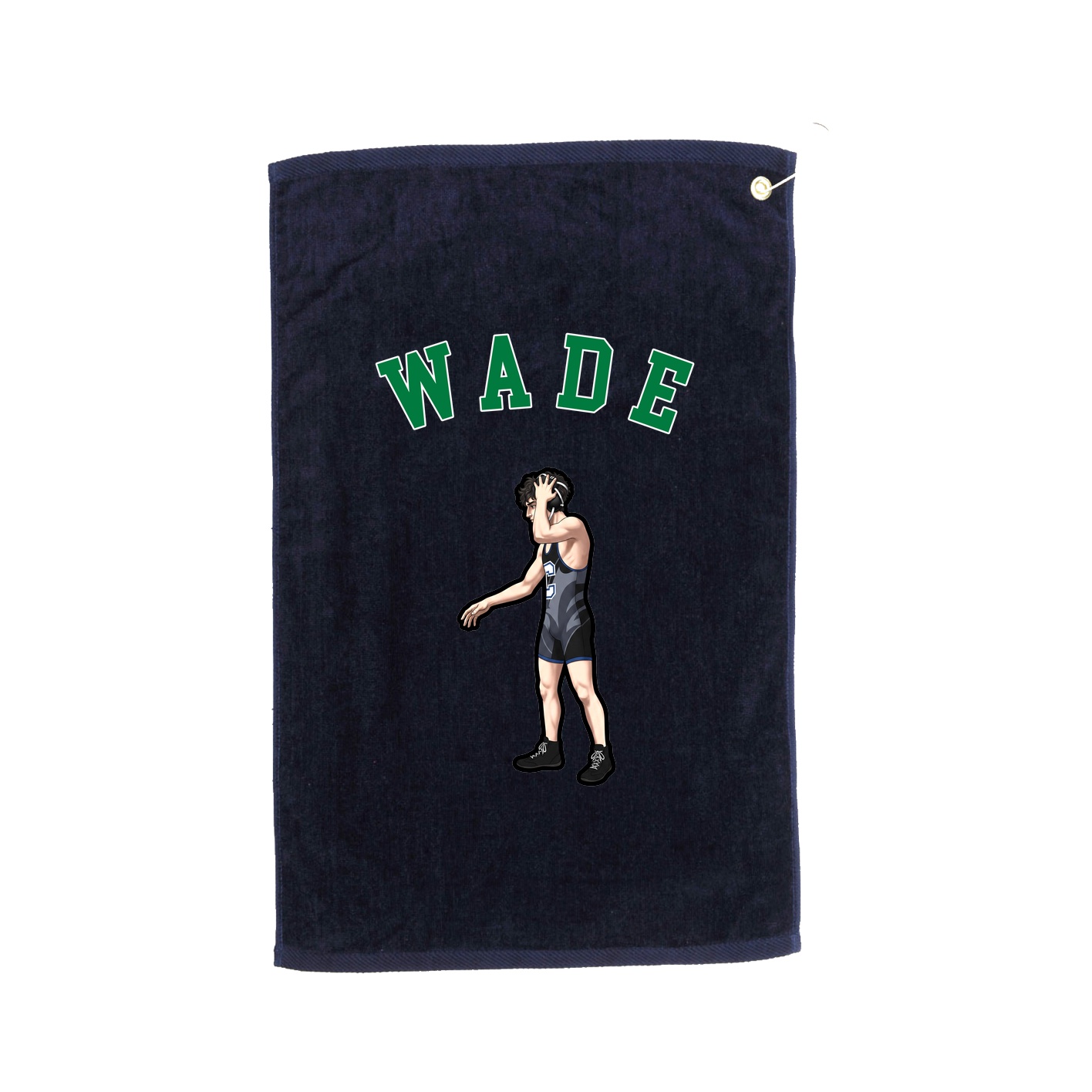 Golf Towel — Shirsey Arch in Navy