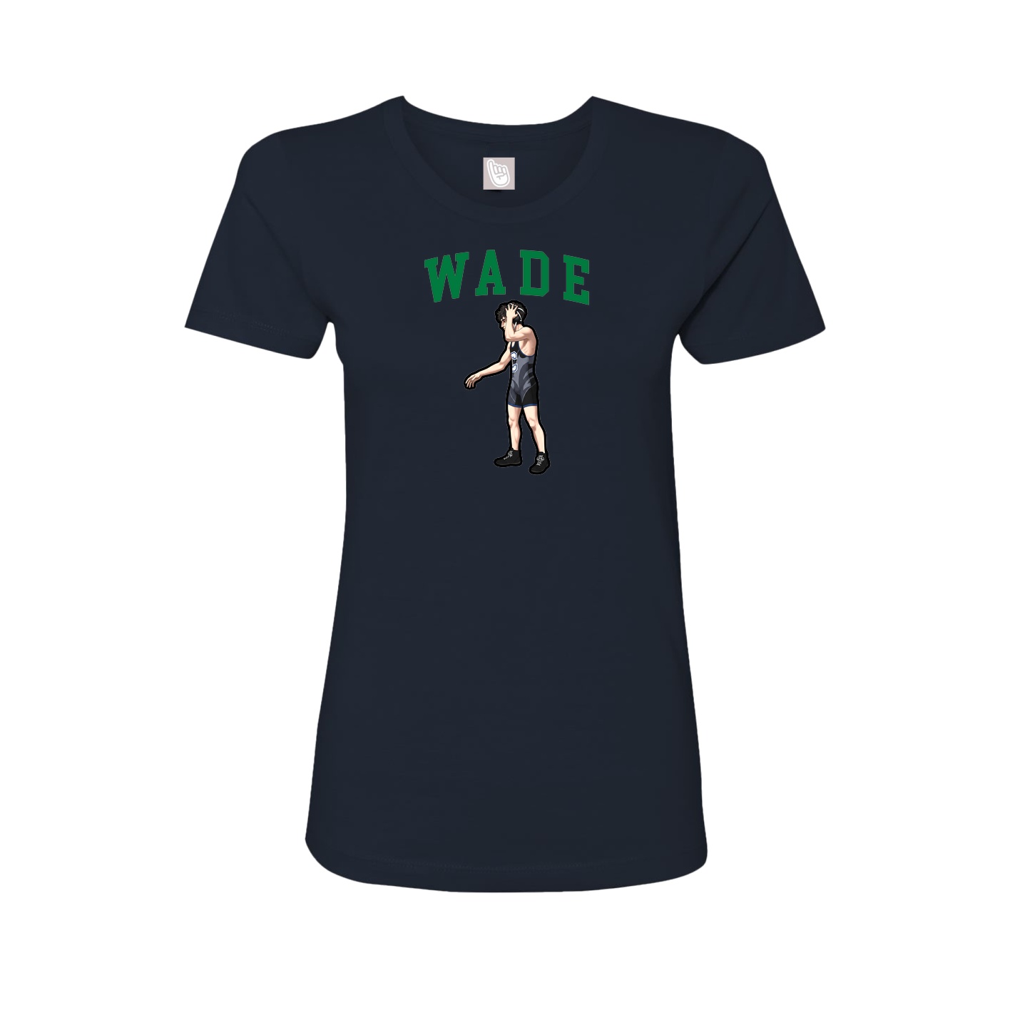 Fitted Women's Tee — Shirsey in Navy