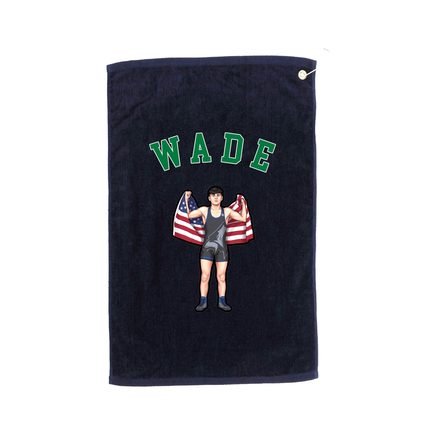 Golf Towel — Shirsey Arch in Navy