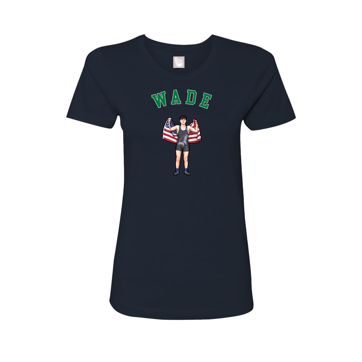 Womens Tee — Shirsey Arch in Navy