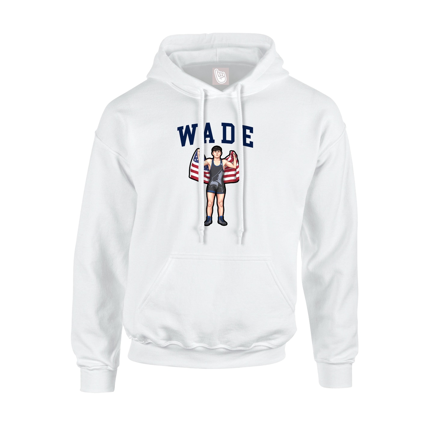 Hoodie — Shirsey in White