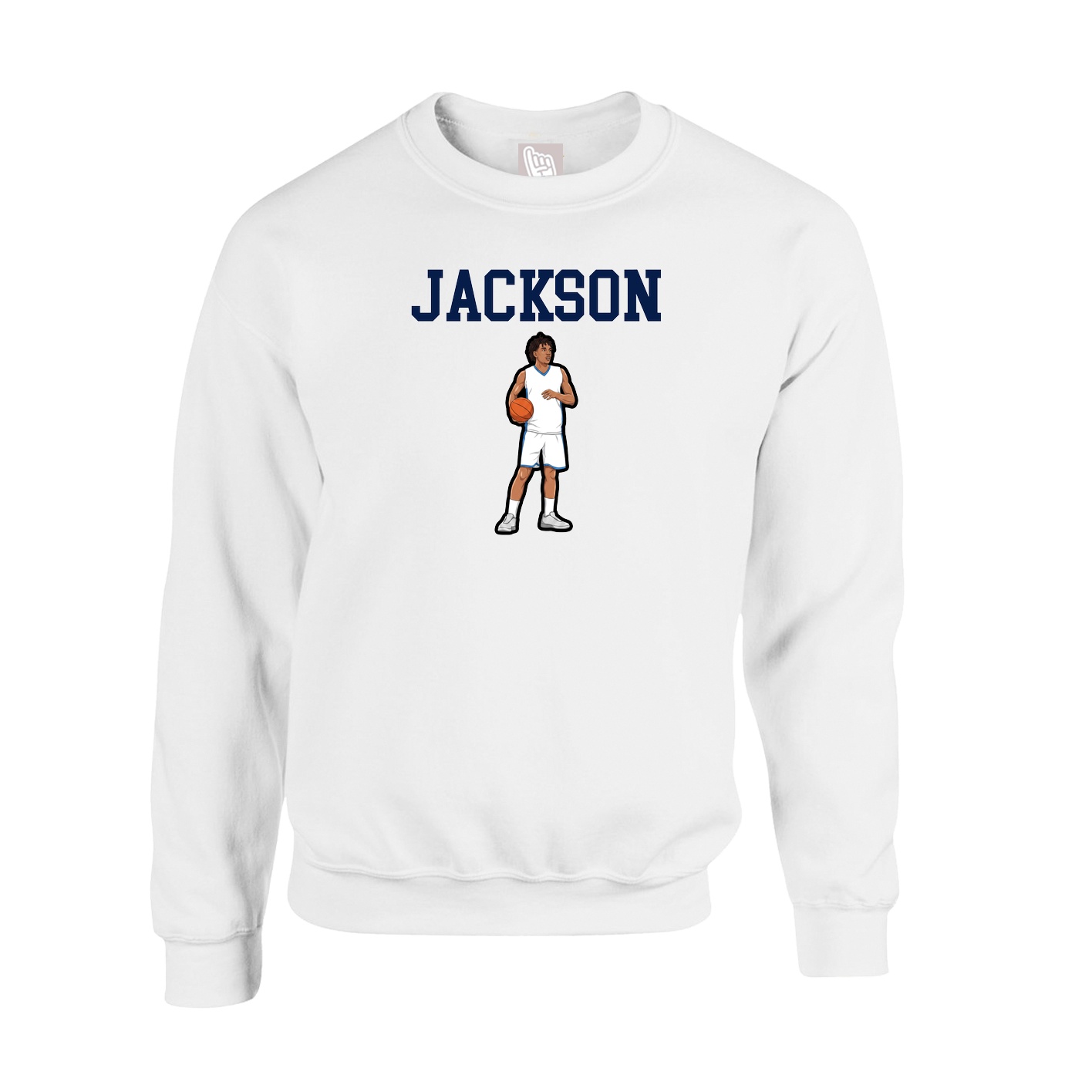 Fleece Crew — Shirsey in White