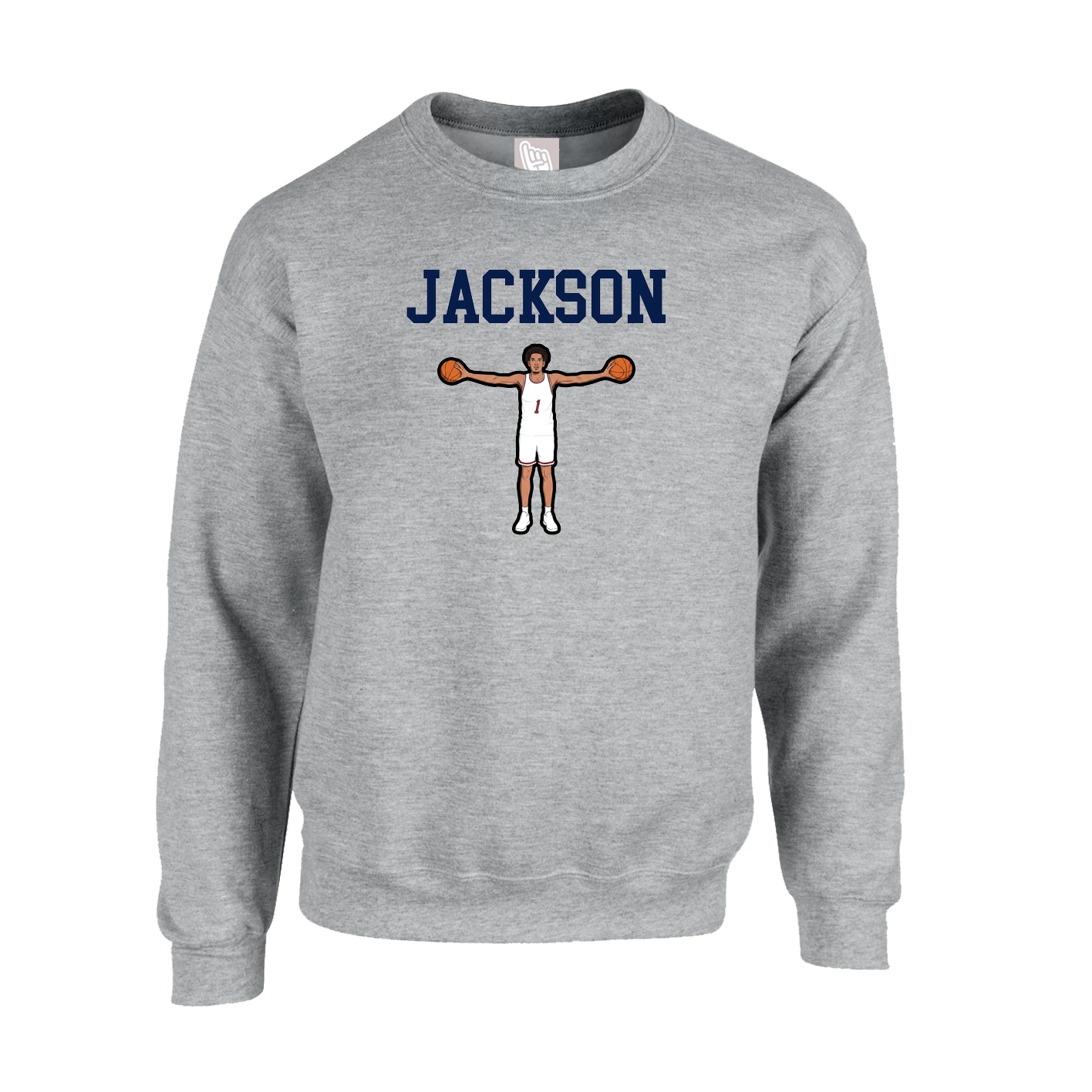 Fleece Crew — Shirsey in Grey