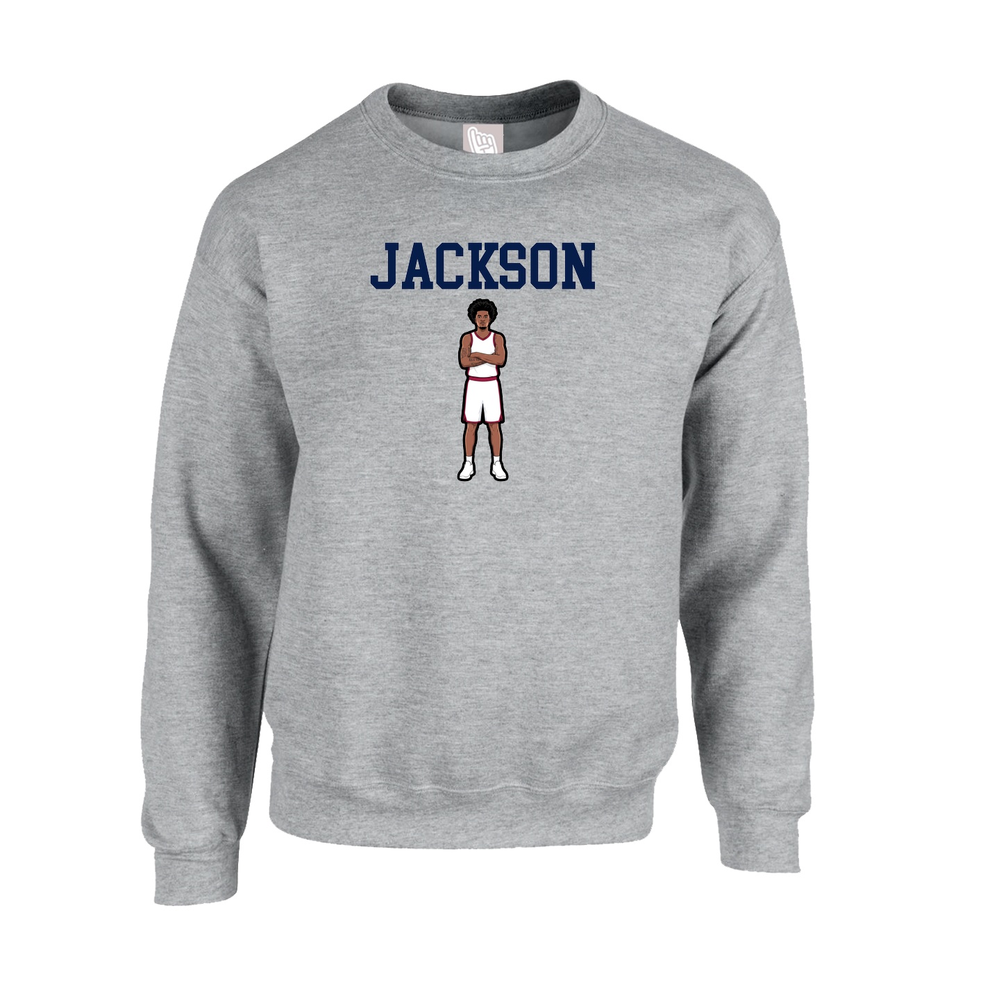 Fleece Crew — Shirsey in Grey