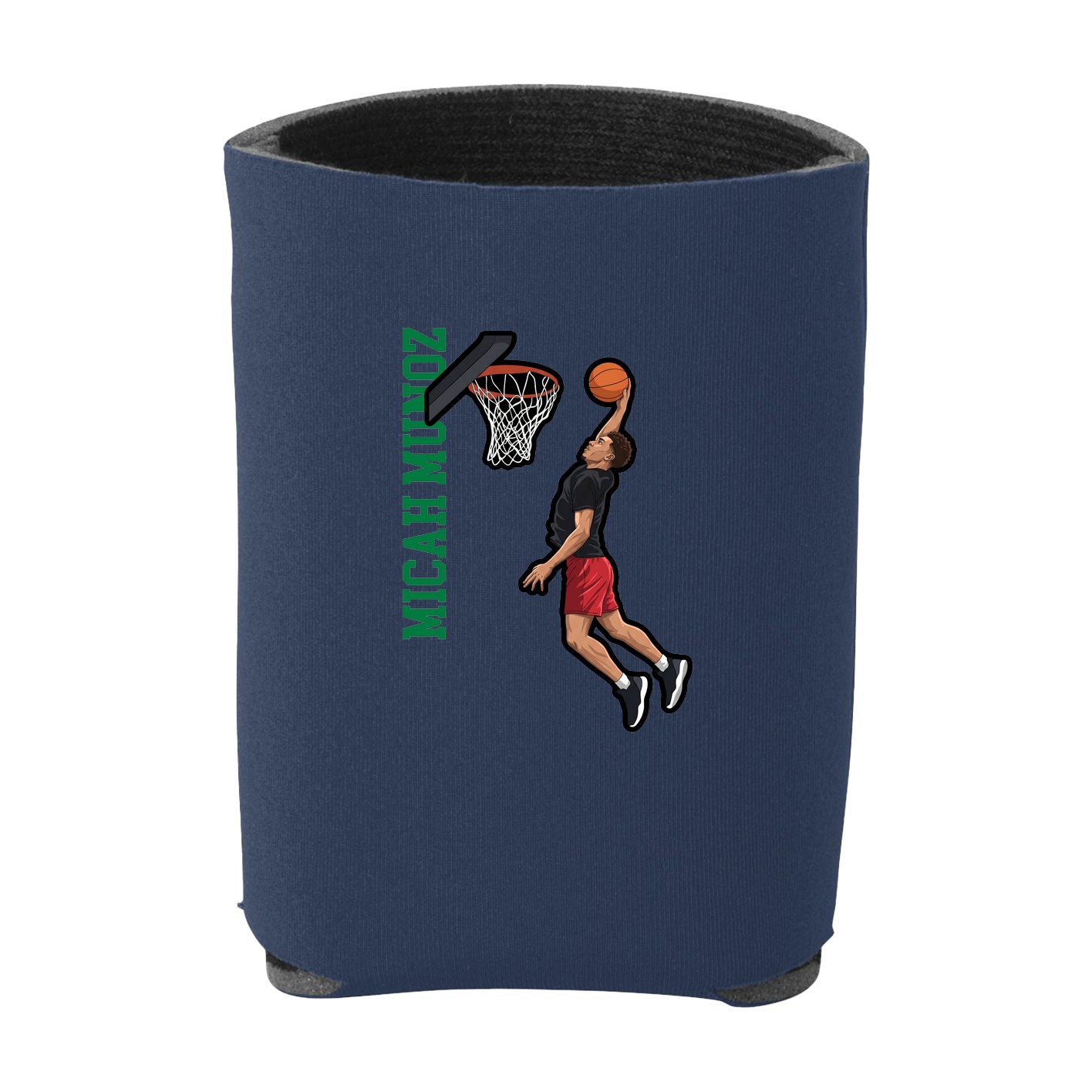 Can Holder — Name Vertical in Navy