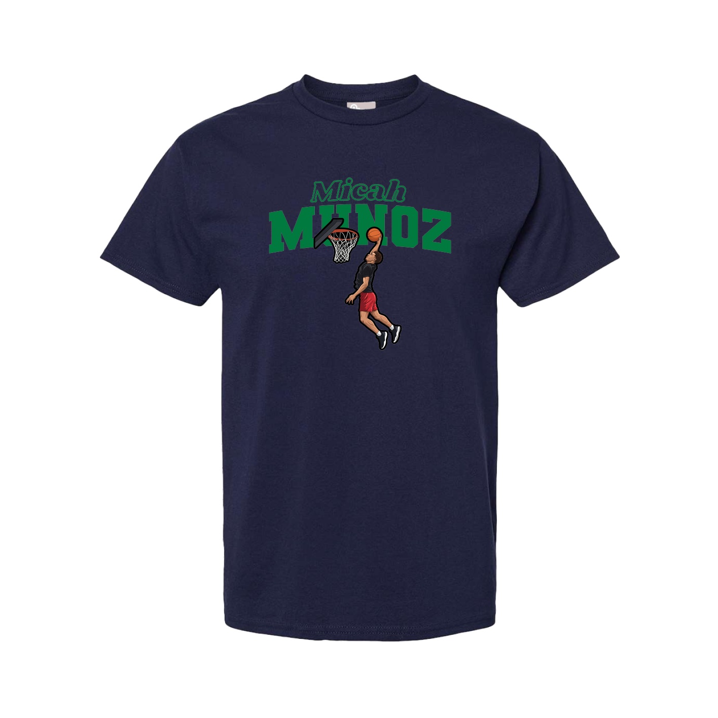 Tee — Name Arch in Navy