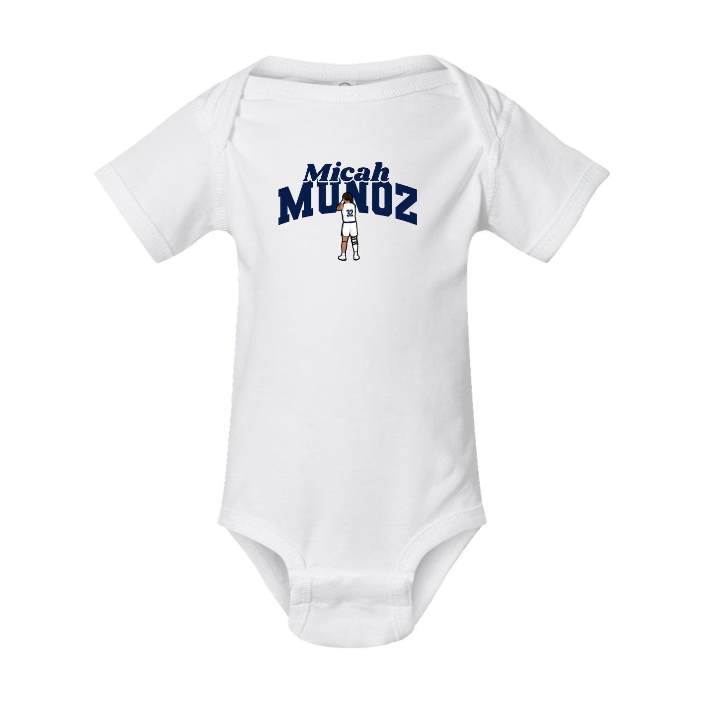 Baby Onesie — Signature Arch in White