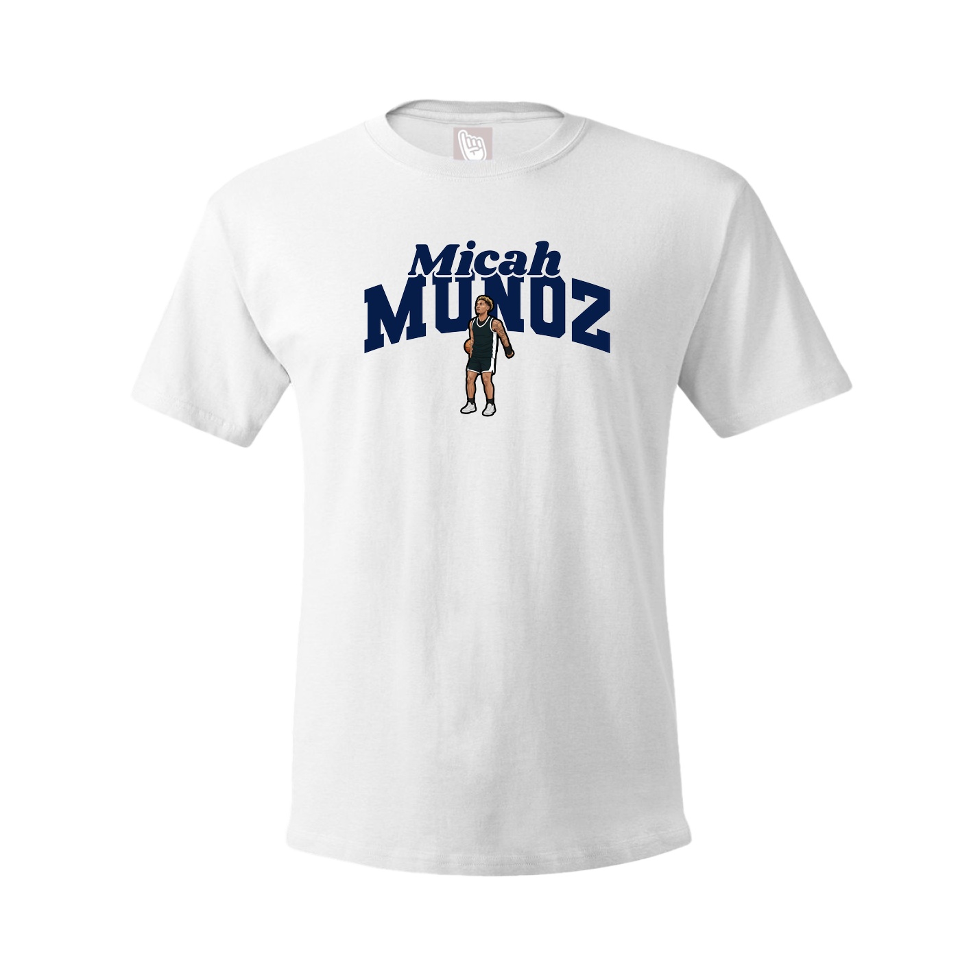 Youth Tee — Signature Arch in White