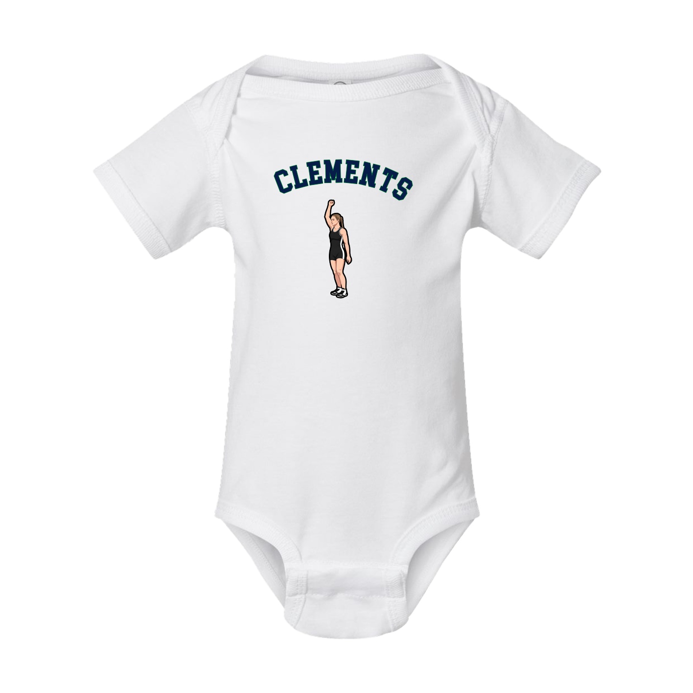 Baby Onesie — Shirsey Arch in White