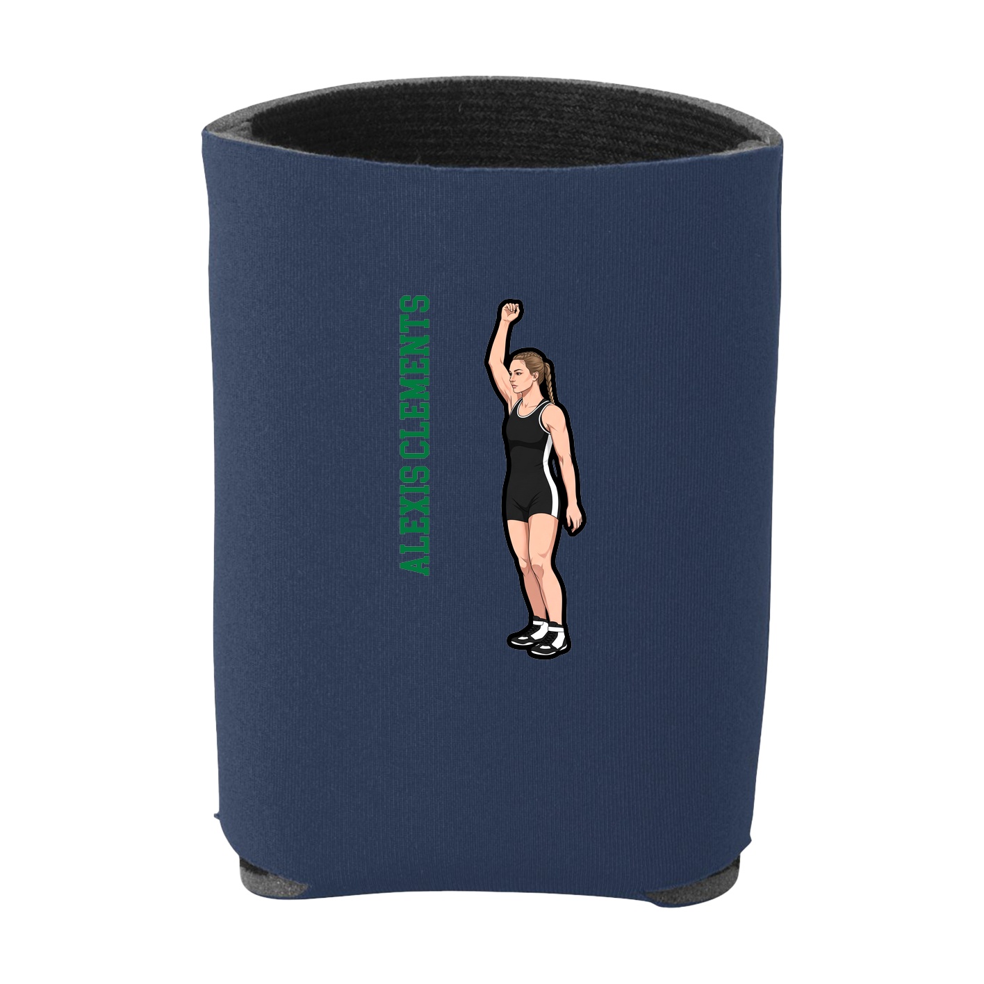 Can Holder — Name Vertical in Navy