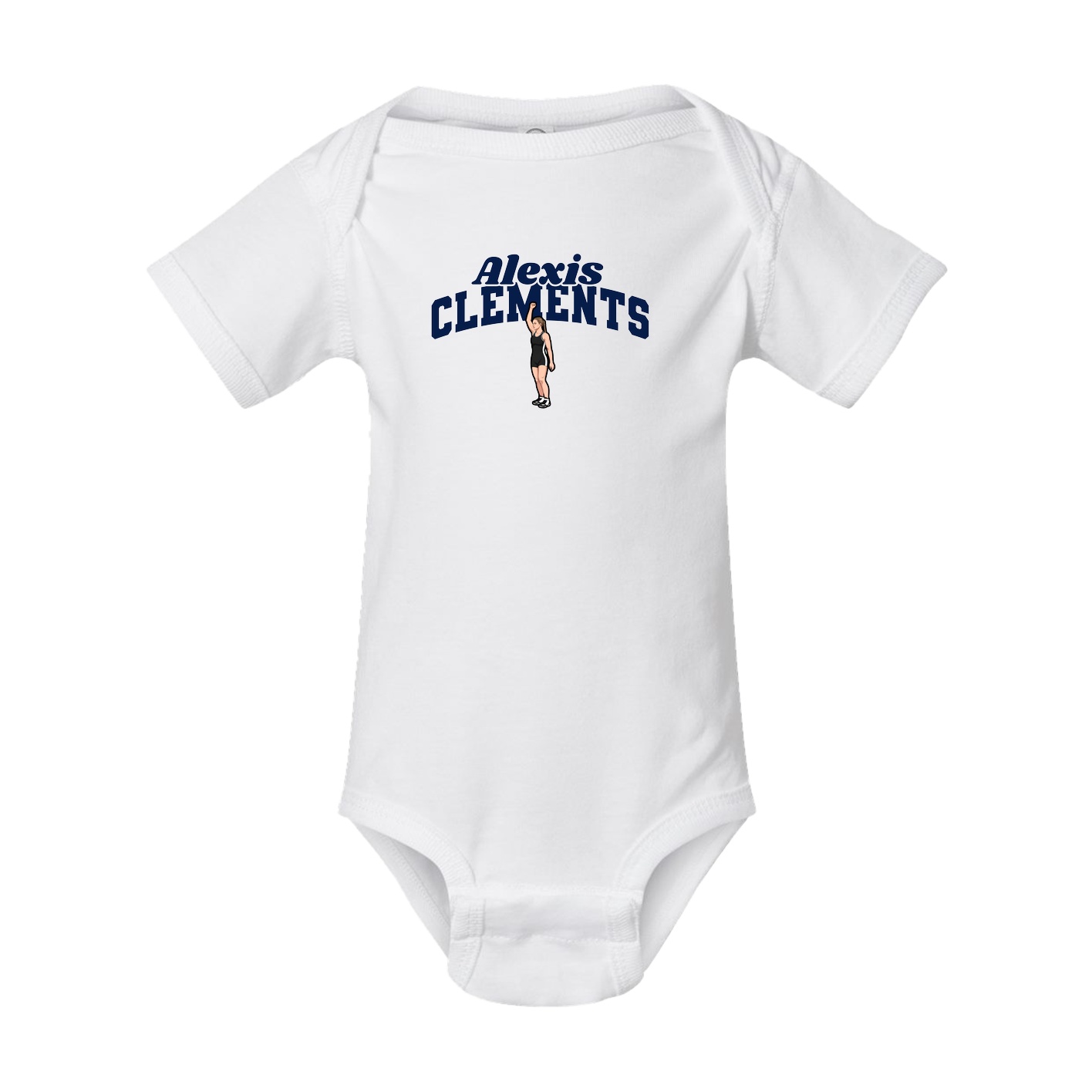 Baby Onesie — Signature Arch in White