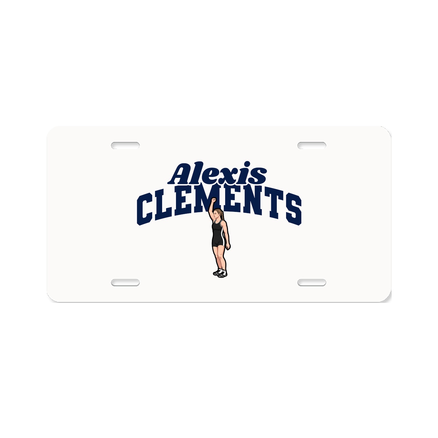 License Plate — Signature Arch in Classic