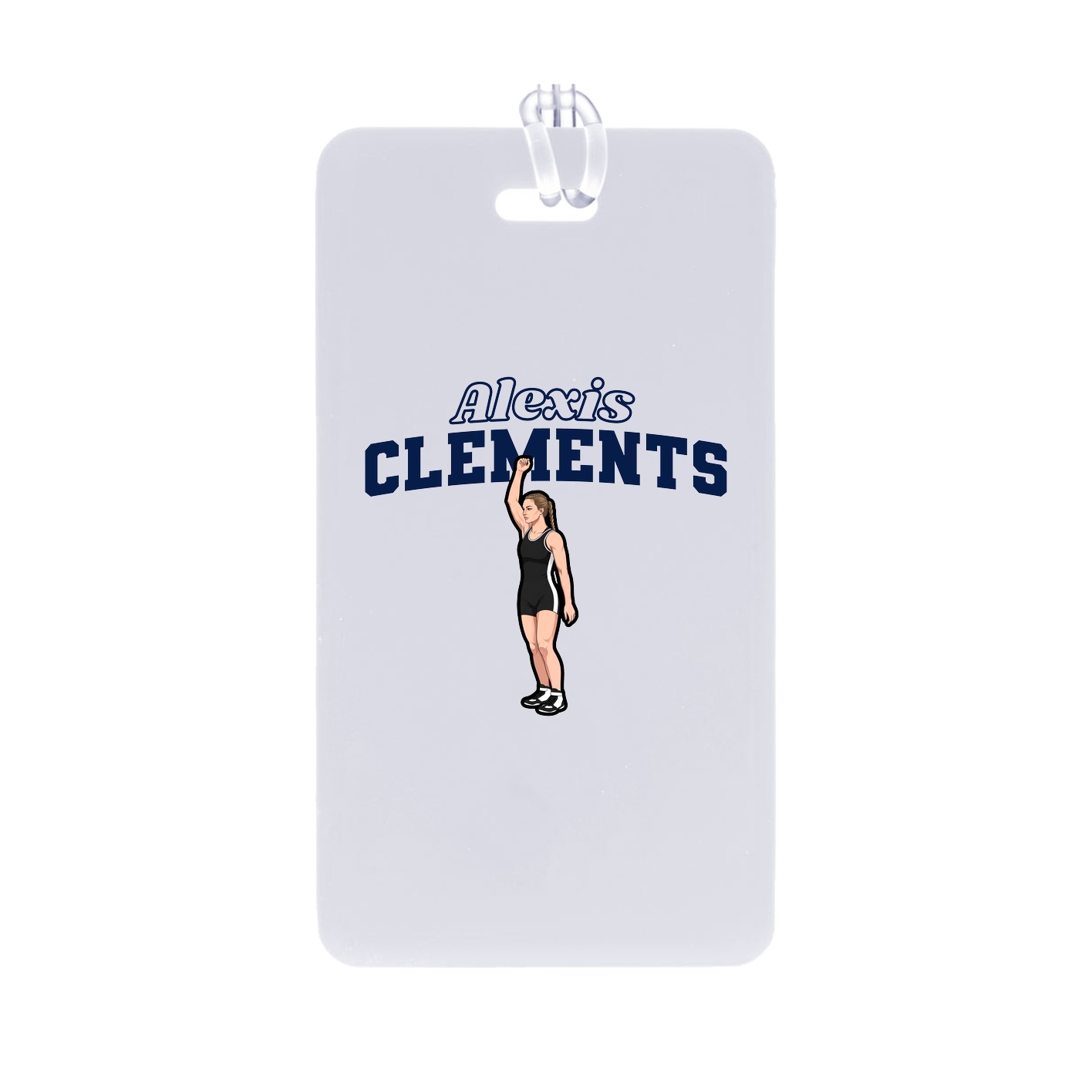 Bag Tag — Name Arch in Classic