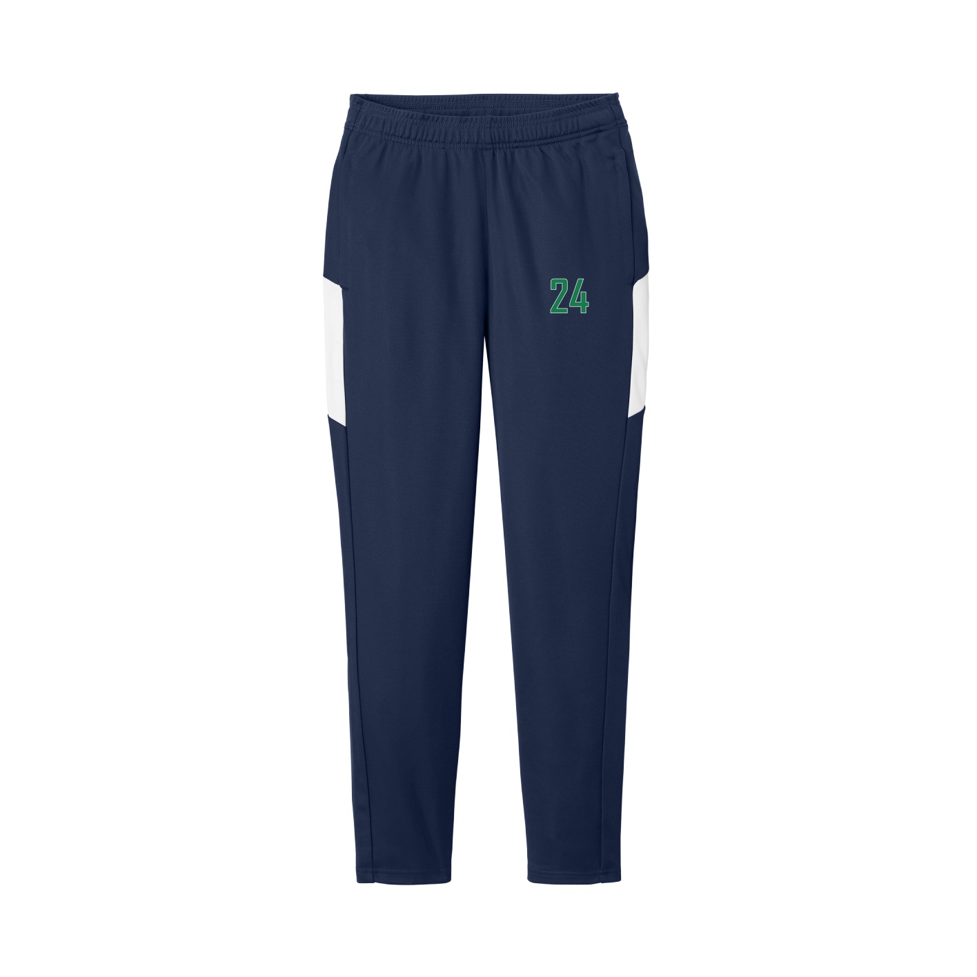 Women's Team Travel Pant — Front Shirsy in Navy/White