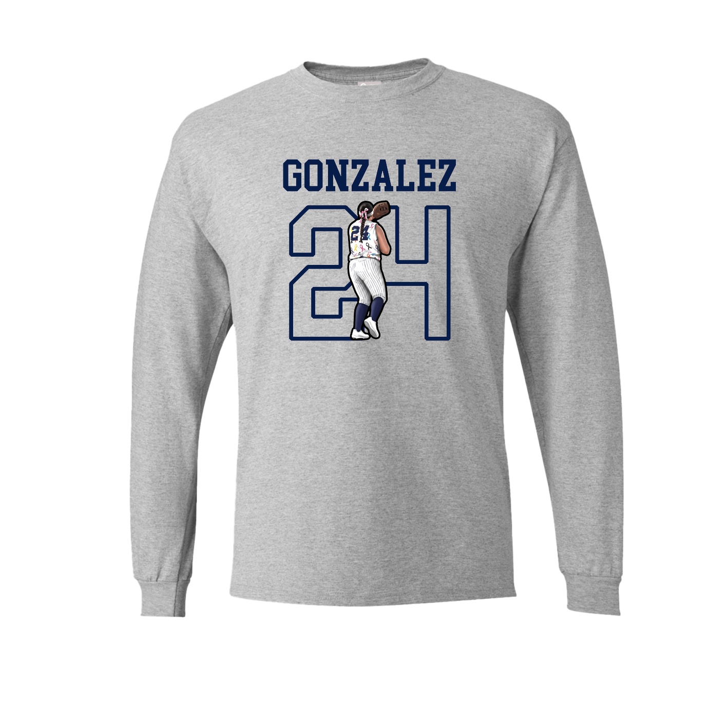 Long Sleeve Tee — Shirsey in Grey