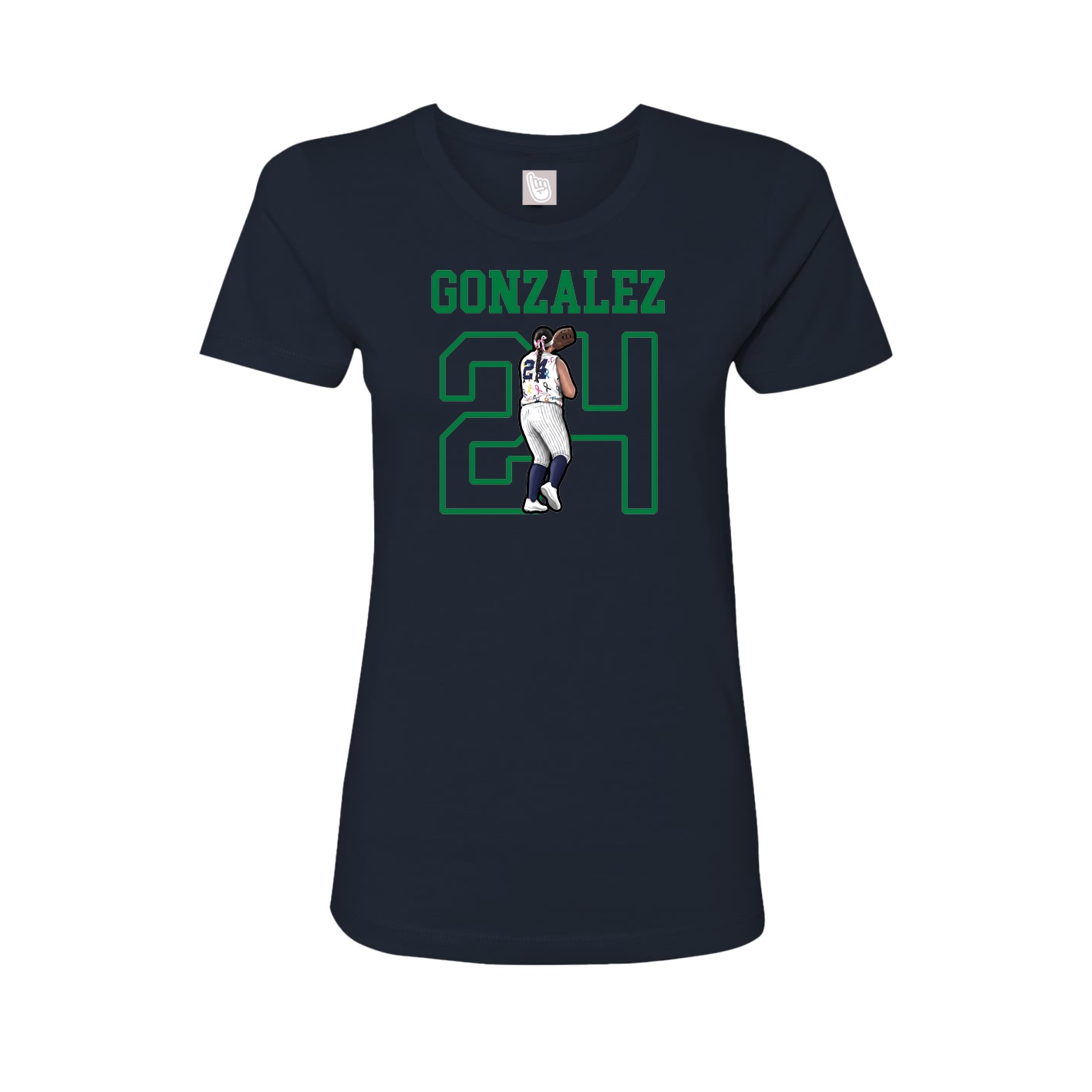 Fitted Women's Tee — Shirsey in Navy