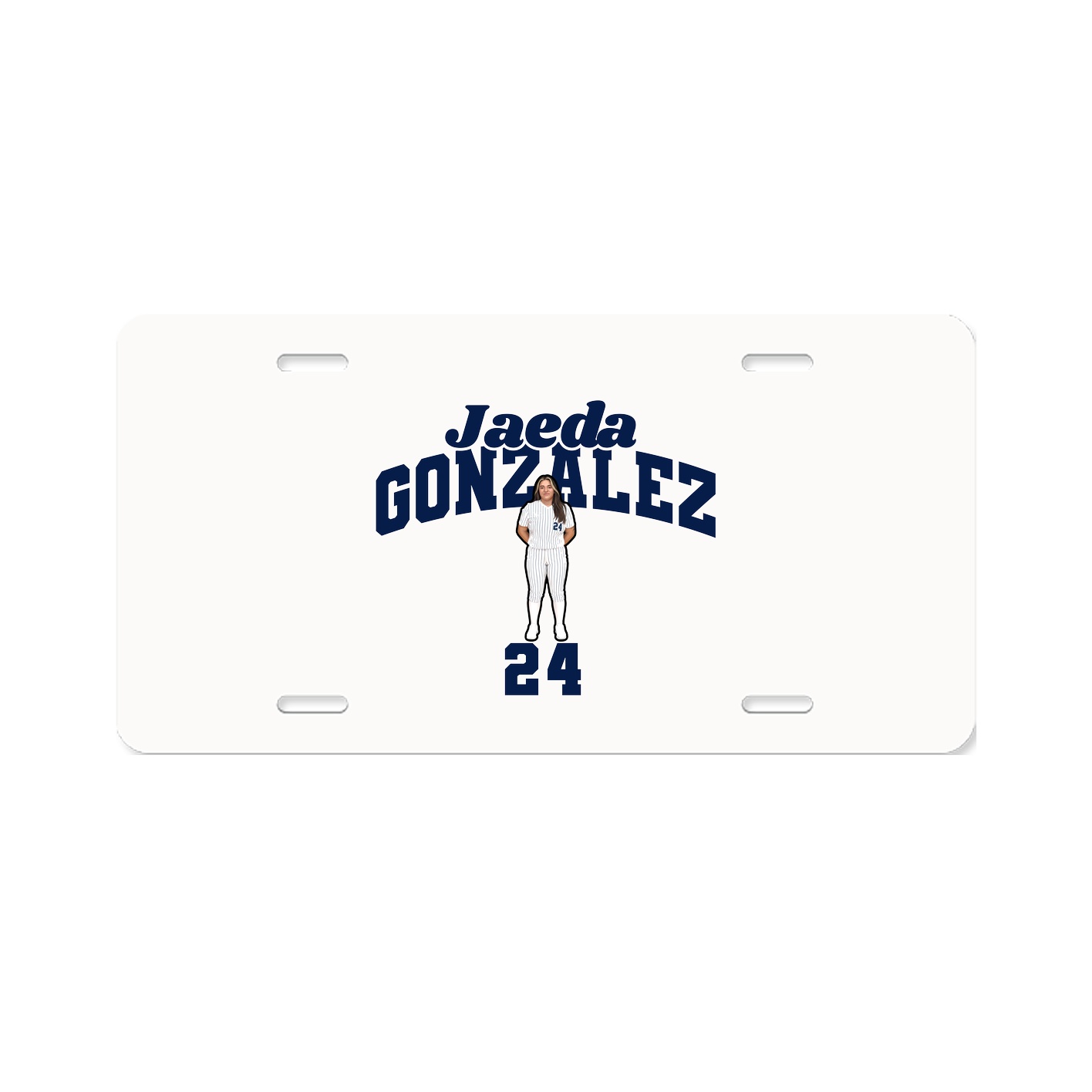License Plate — Signature Arch in Classic
