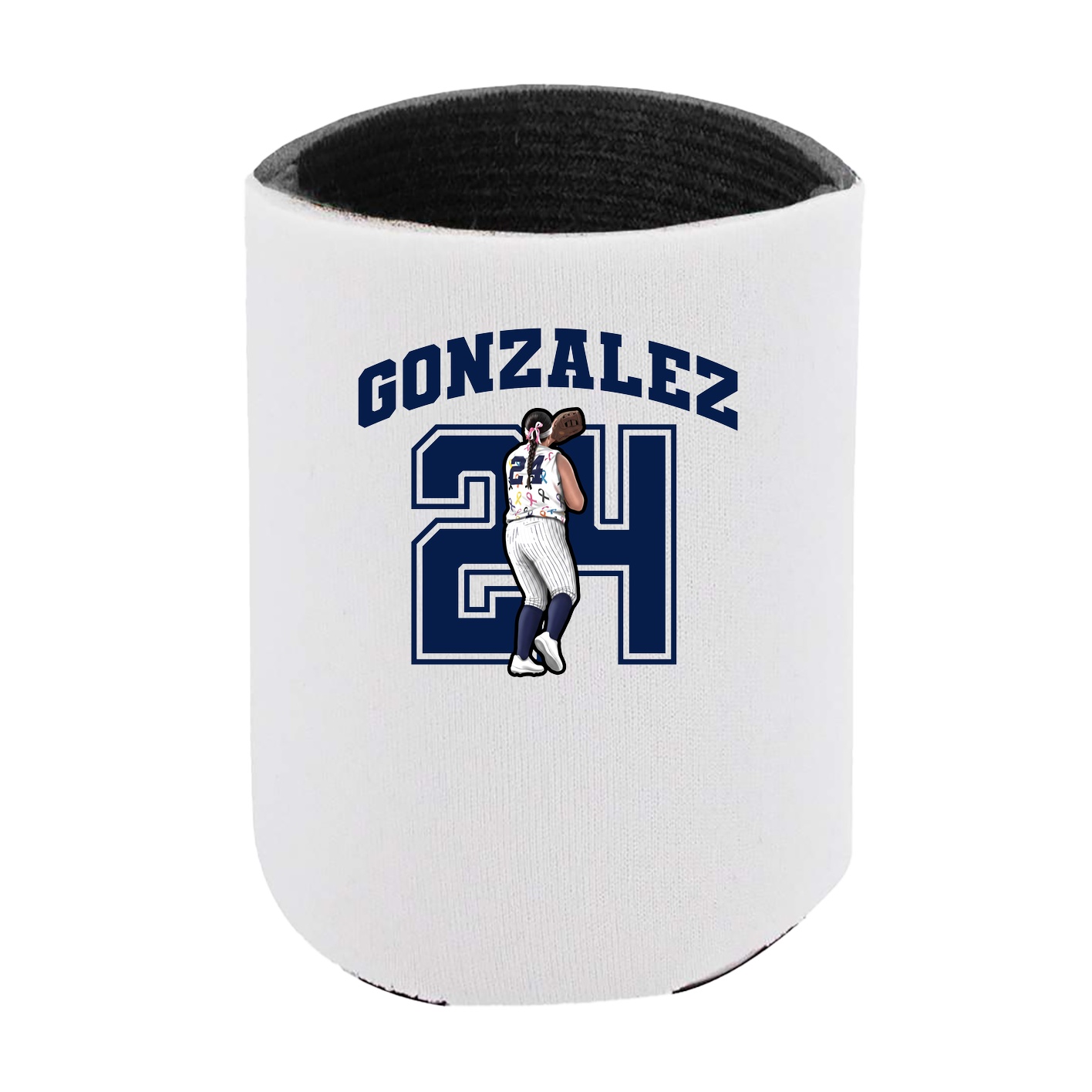 Can Holder — Number in White