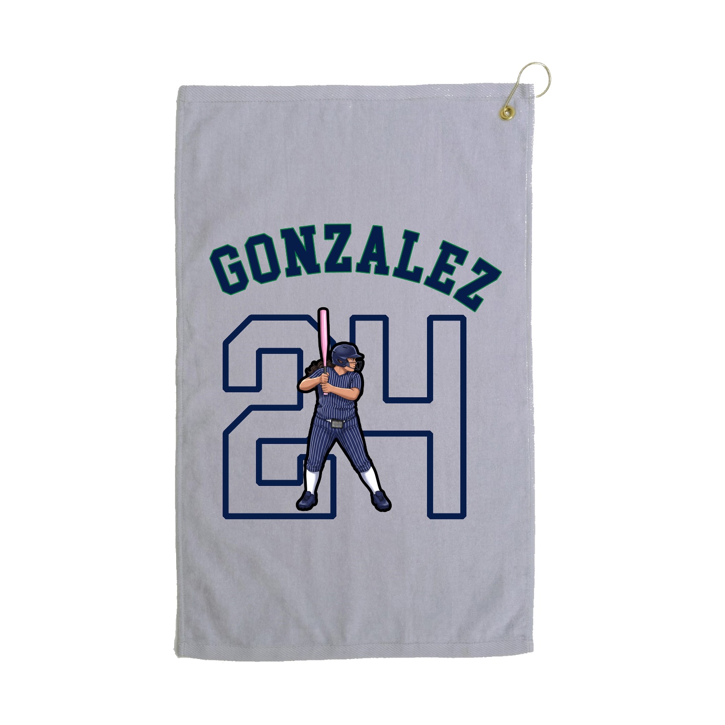 Golf Towel — Shirsey Arch in Grey