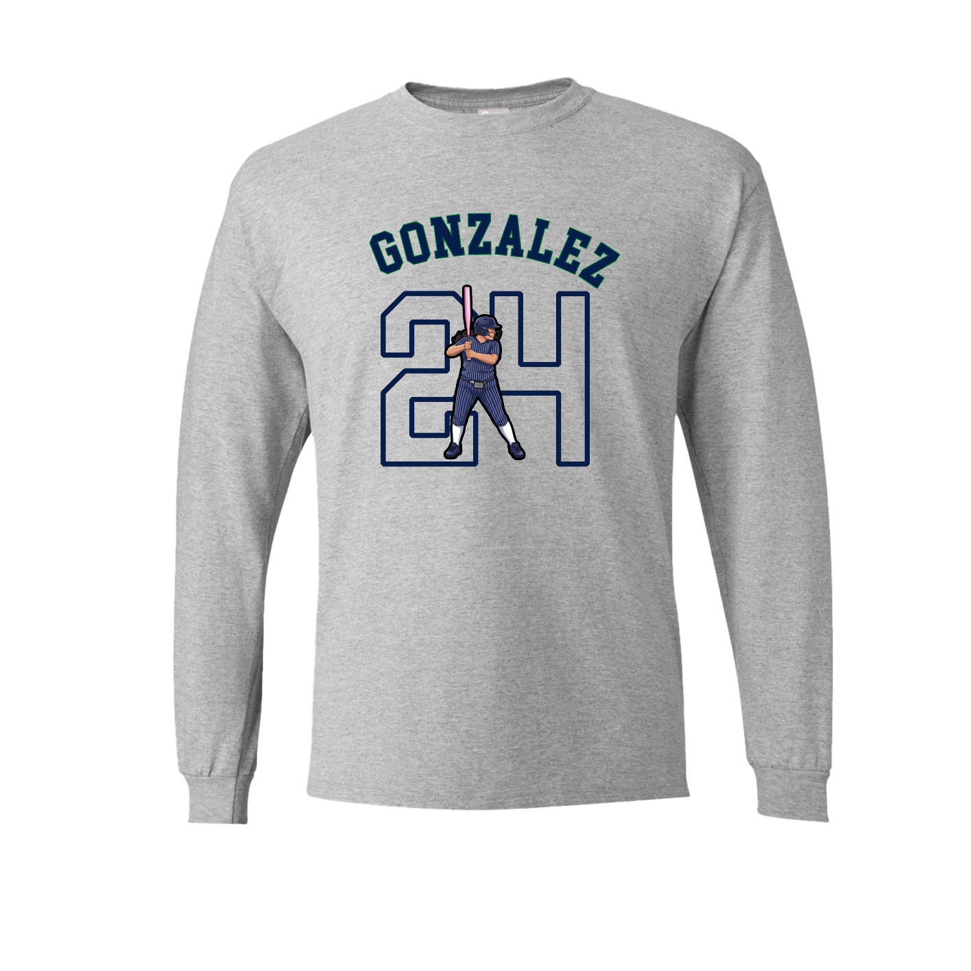 Long Sleeve Tee — Shirsey Arch in Grey