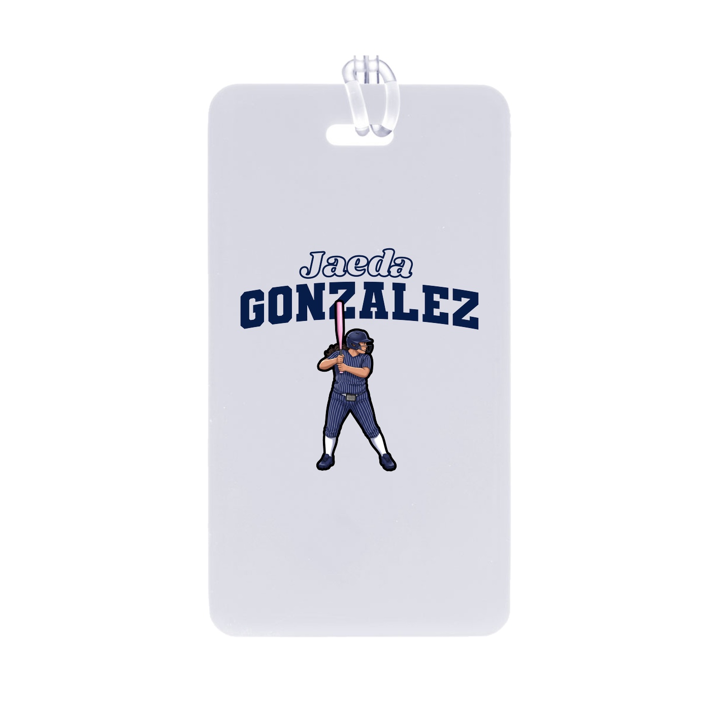 Bag Tag — Name Arch in Classic