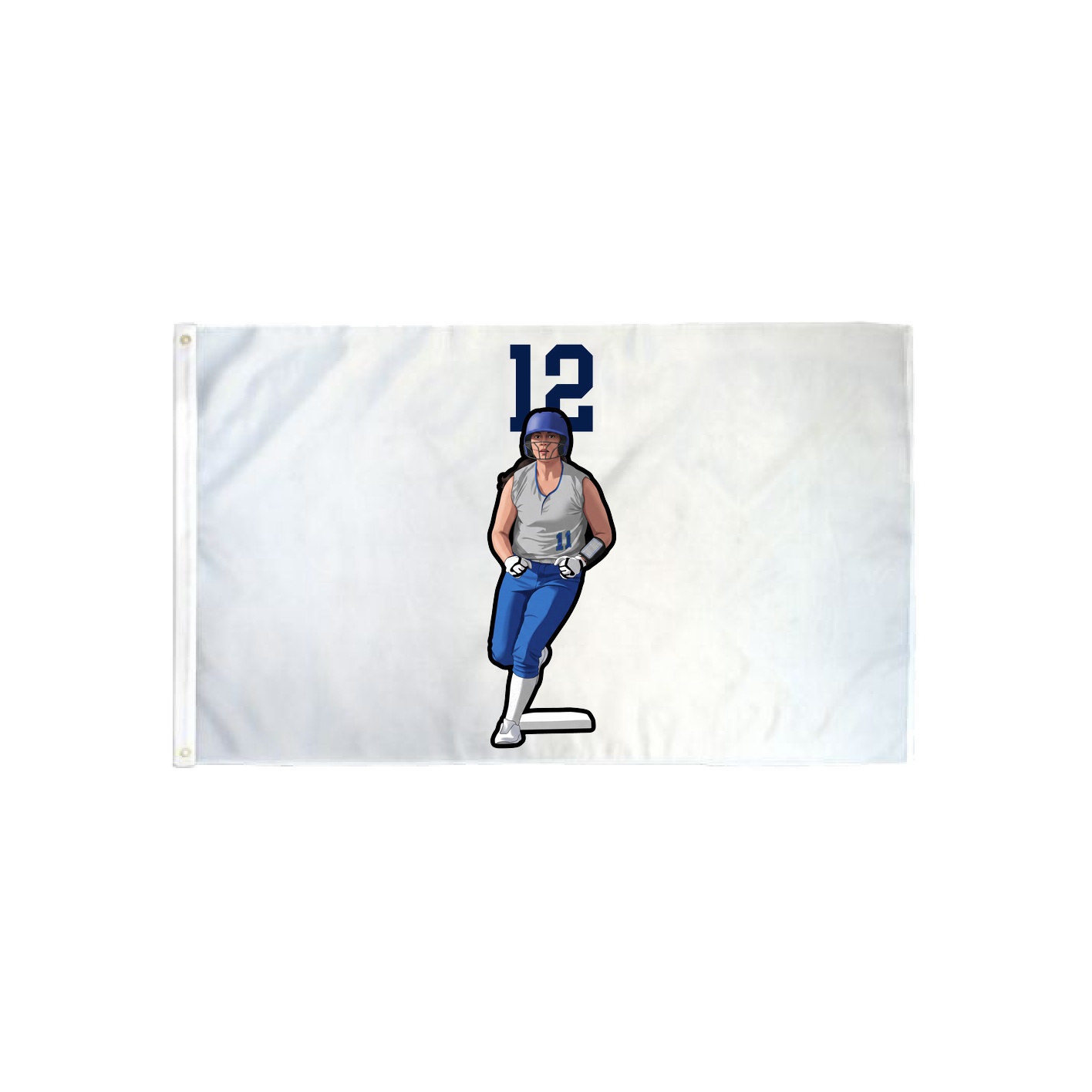 3x5 Flag — Number Top in Classic