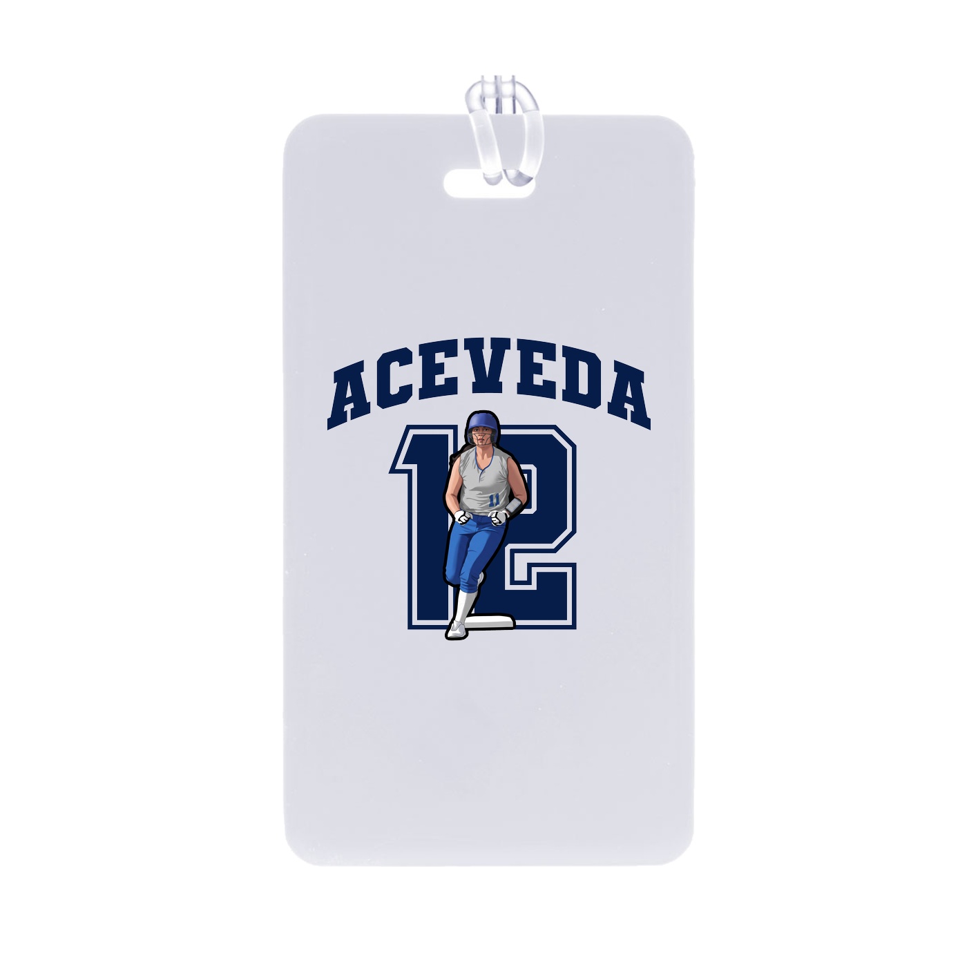 Bag Tag — Number in Classic
