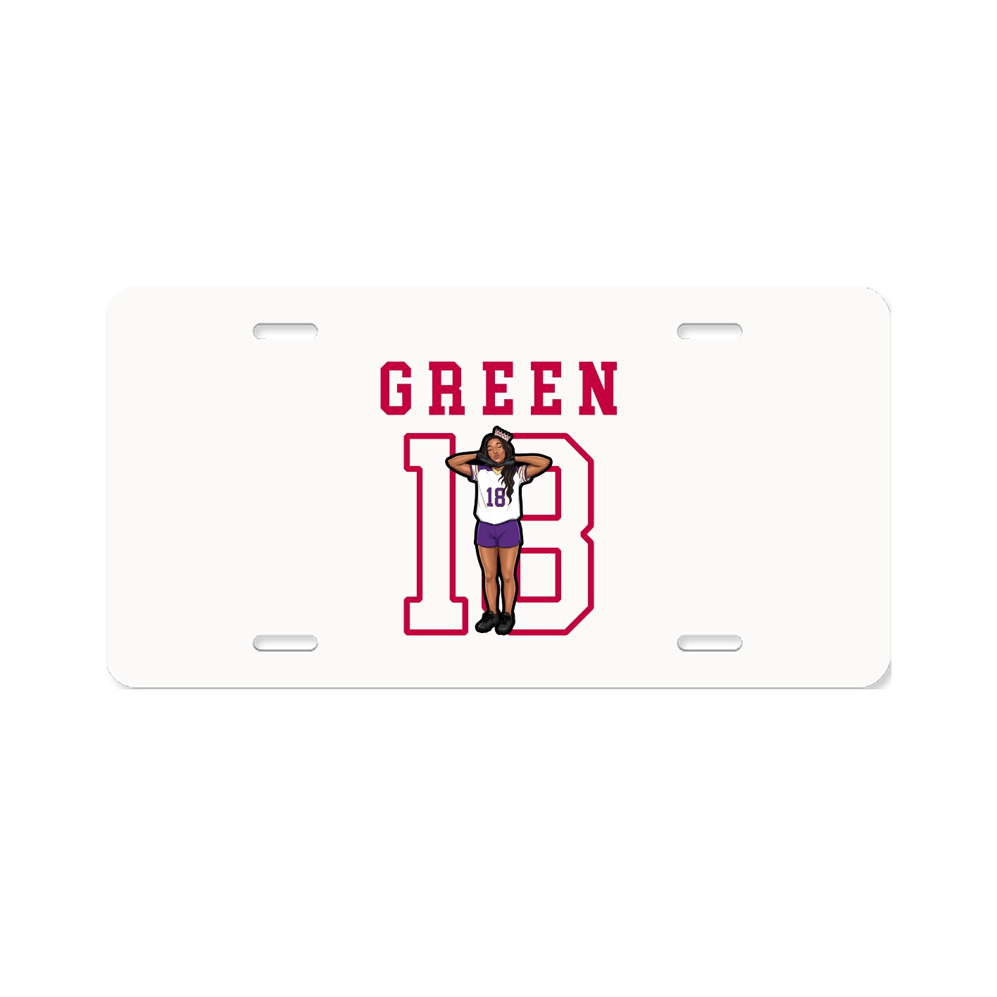 License Plate — Shirsey in Classic