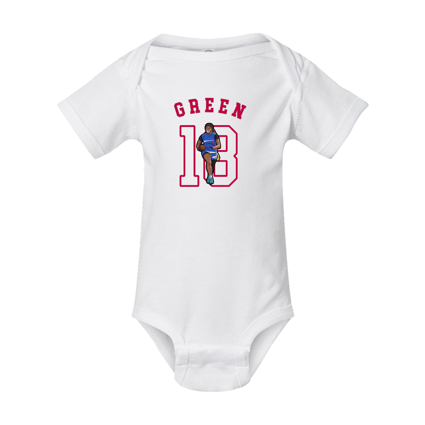 Baby Onesie — Shirsey Arch in White