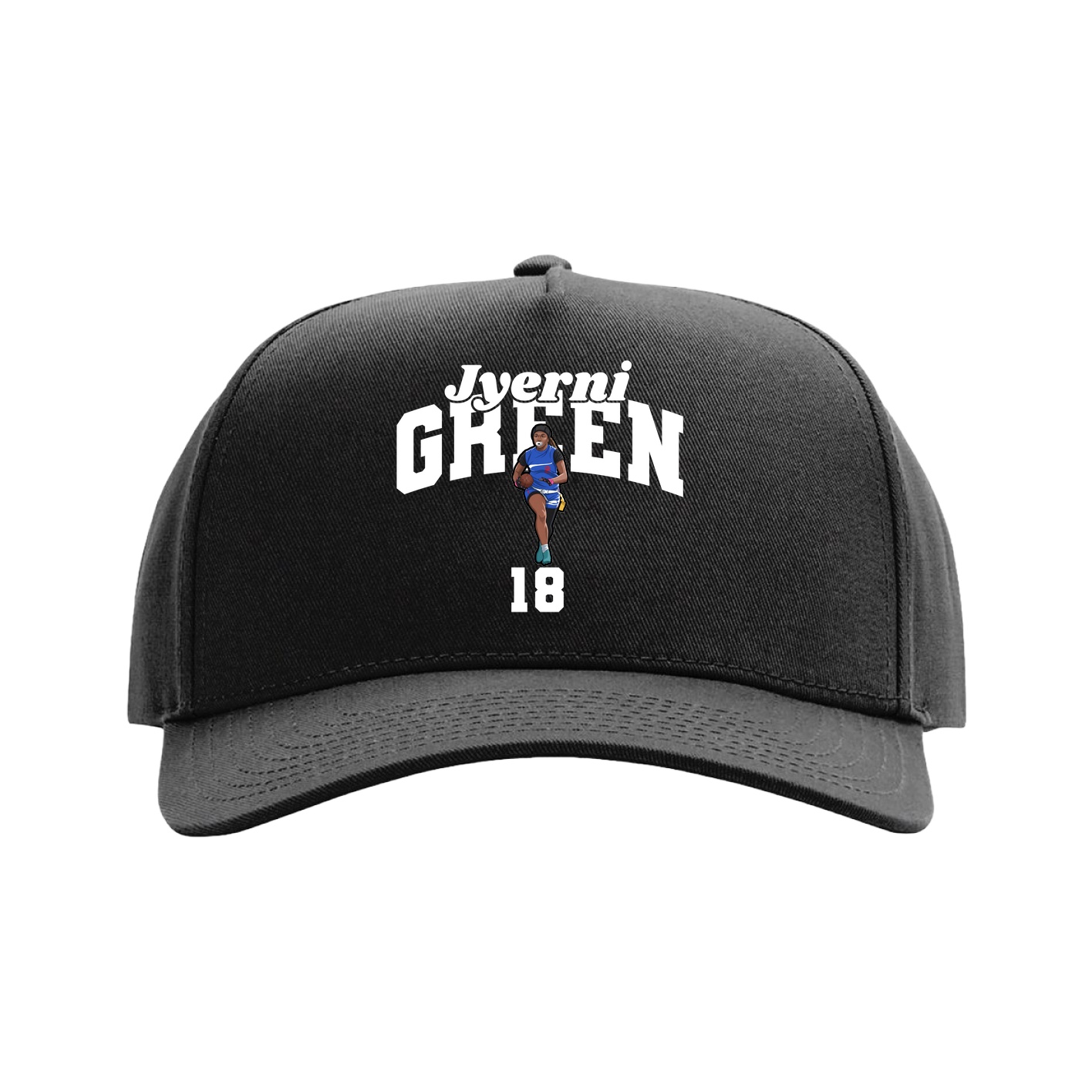 Full Fabric Five-Panel Champ Cap