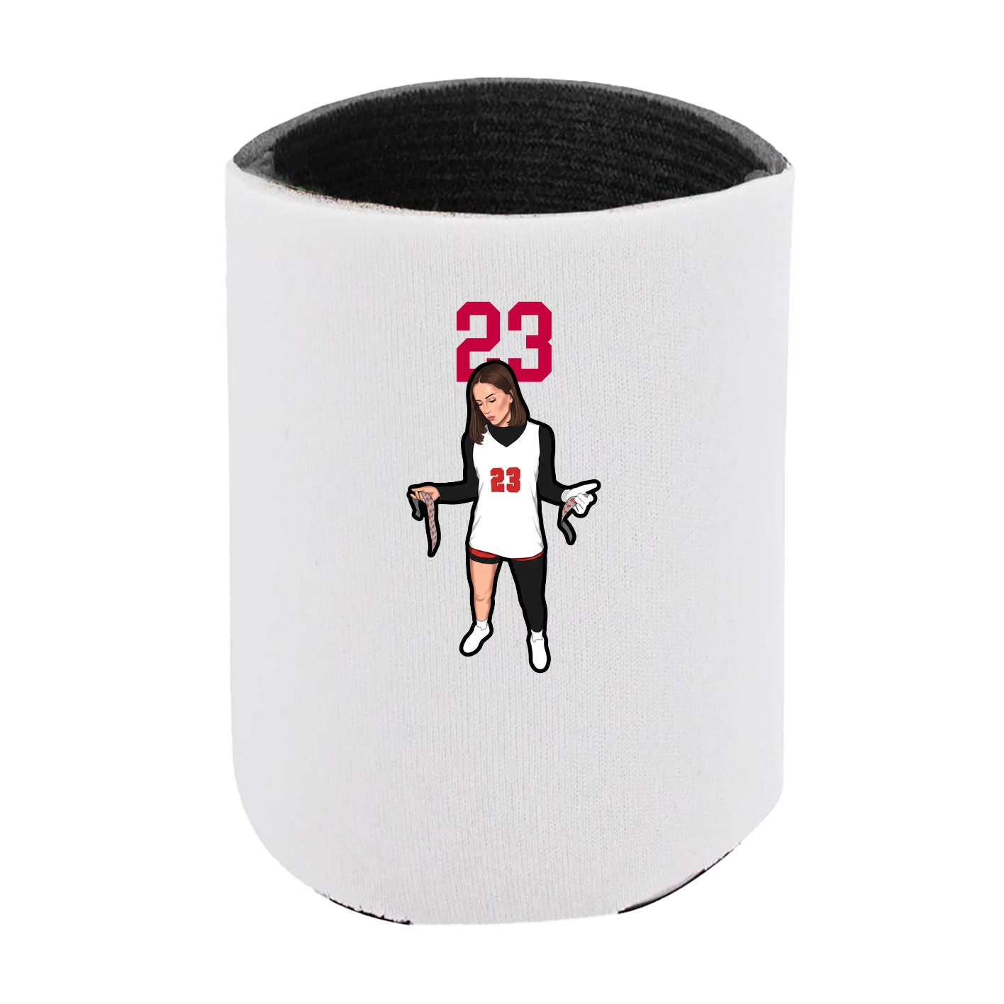 Can Holder — Number Top in White