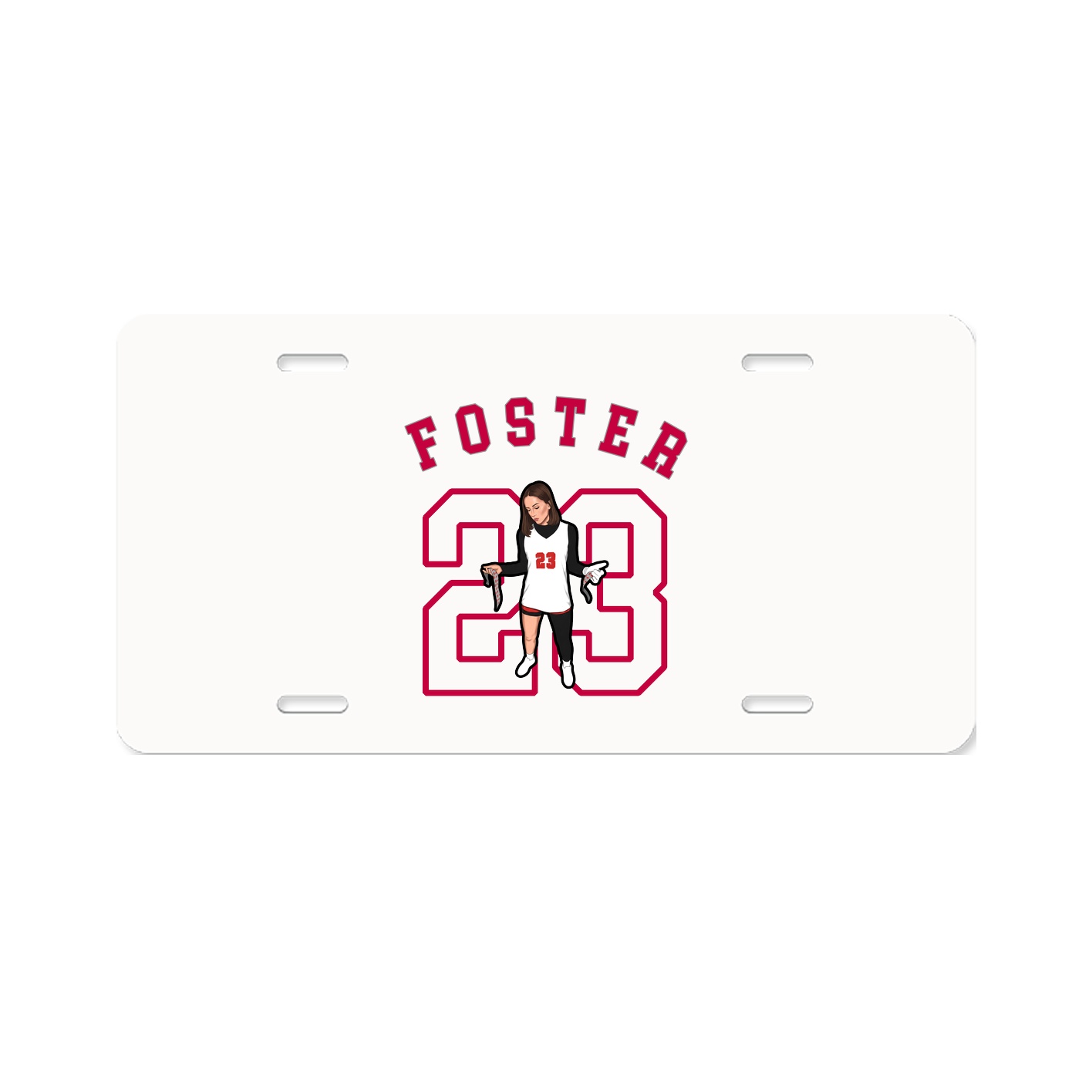 License Plate — Shirsey Arch in Classic