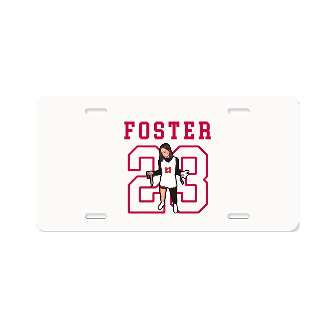 License Plate — Shirsey in Classic