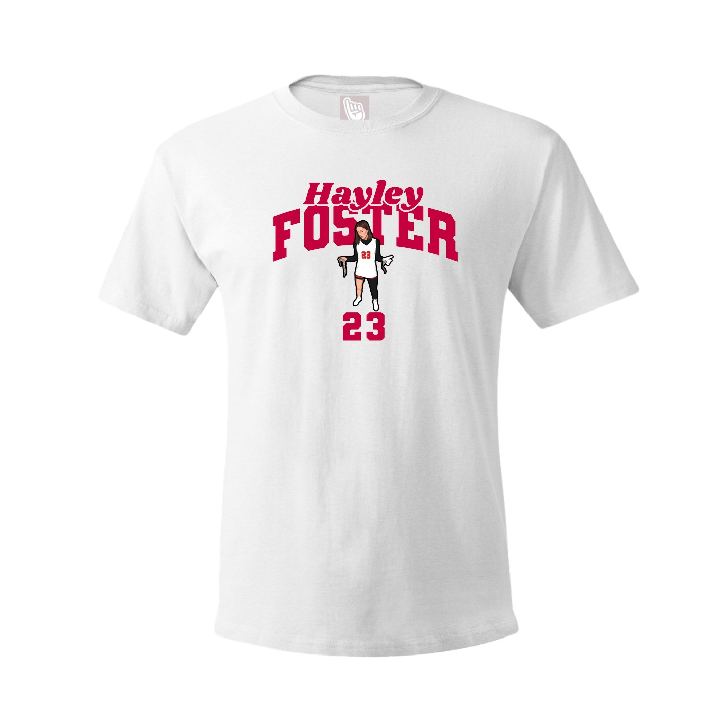 Youth Tee — Signature Arch in White