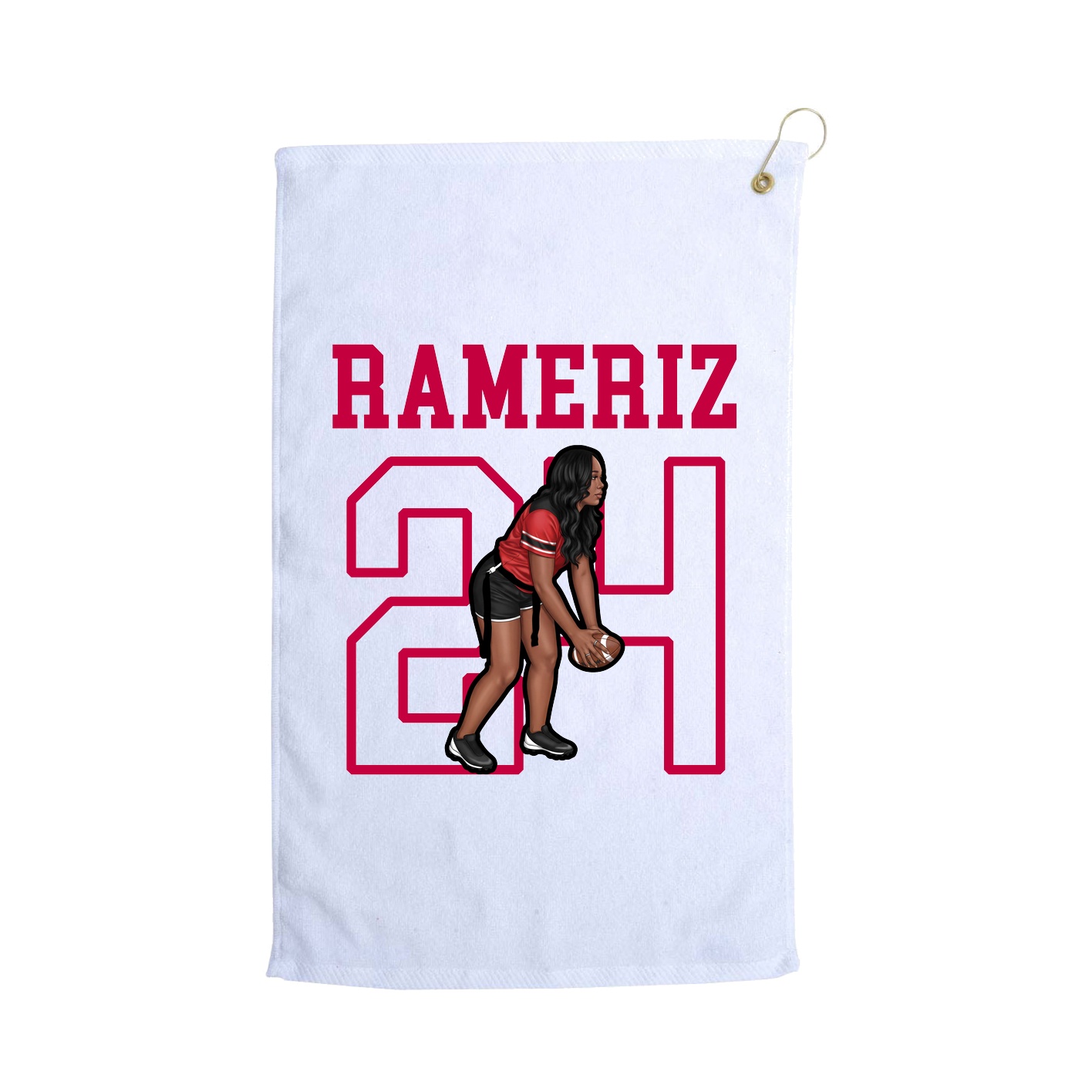 Golf Towel — Shirsey in White