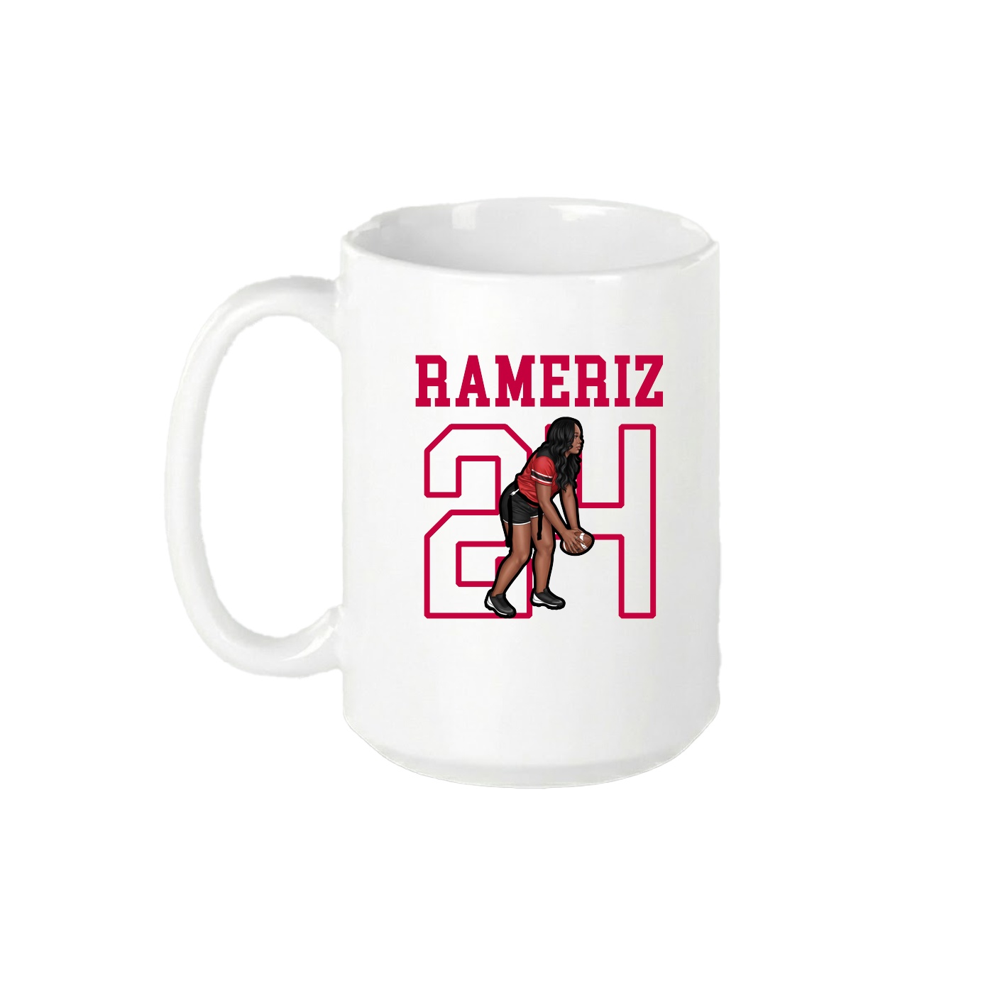 15oz Coffee Mug — Shirsey in White