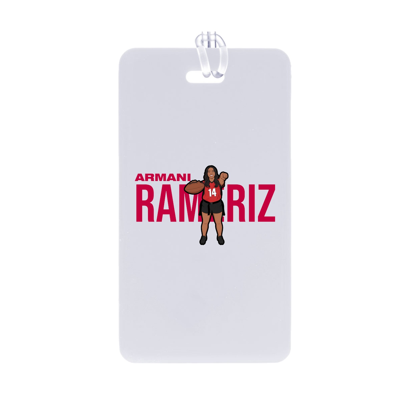 Bag Tag — Player Name in Classic