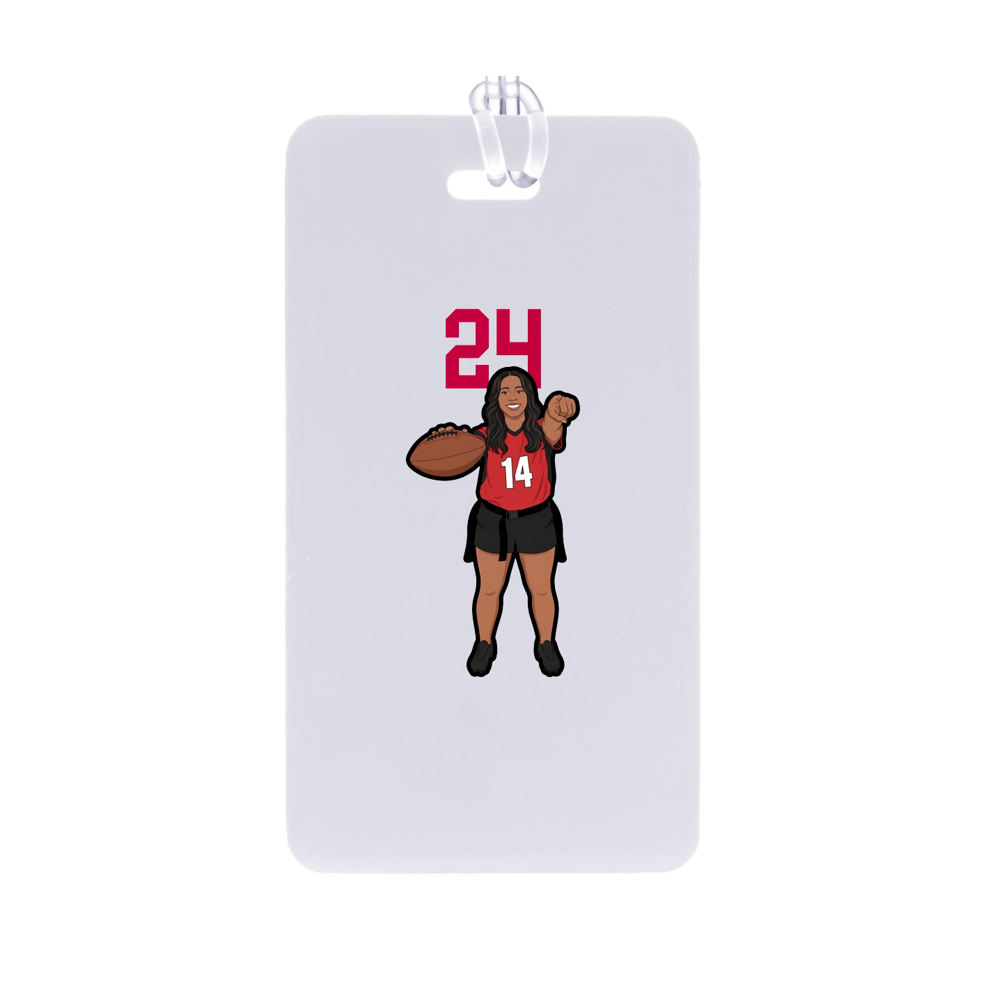 Bag Tag — Number Top in Classic