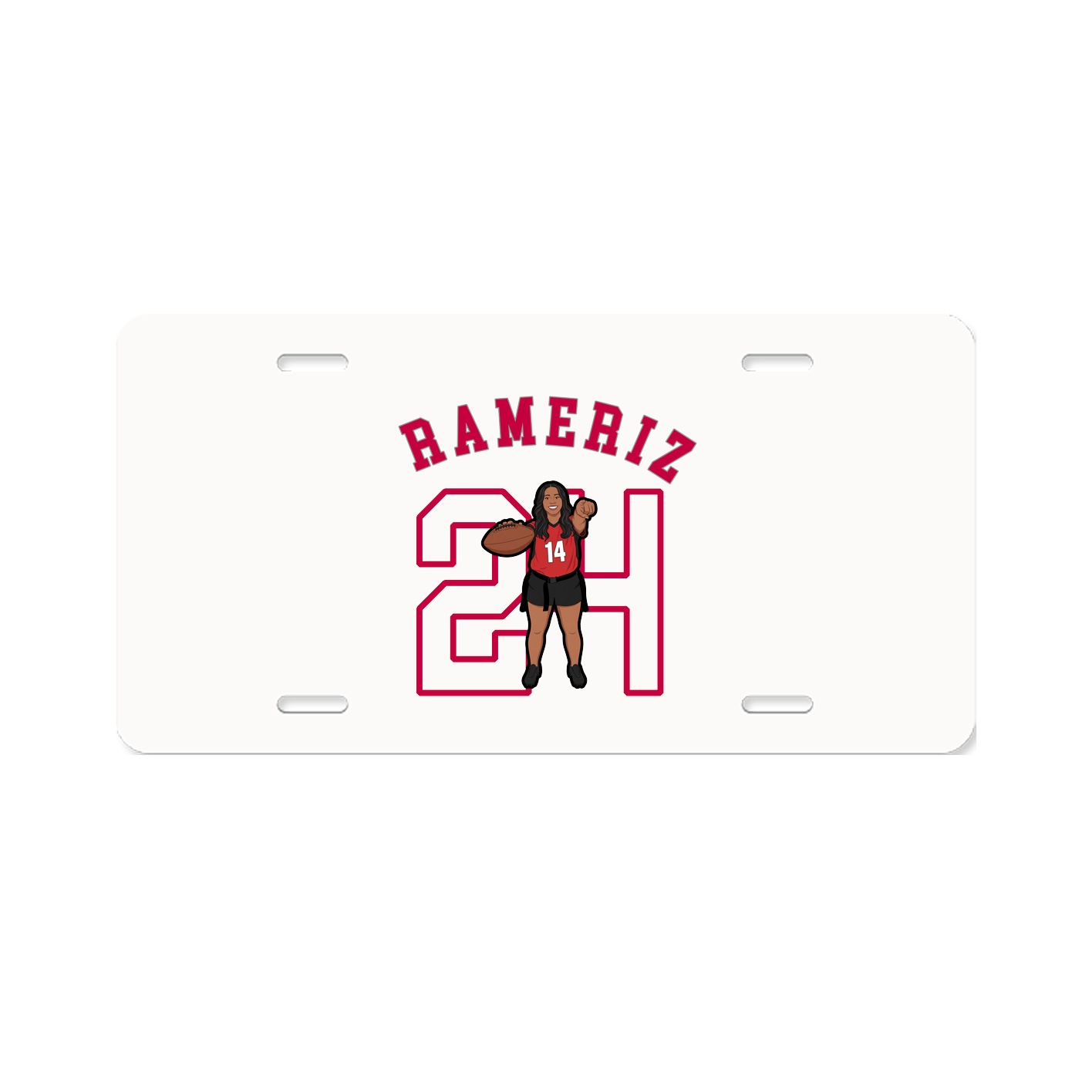 License Plate — Shirsey Arch in Classic
