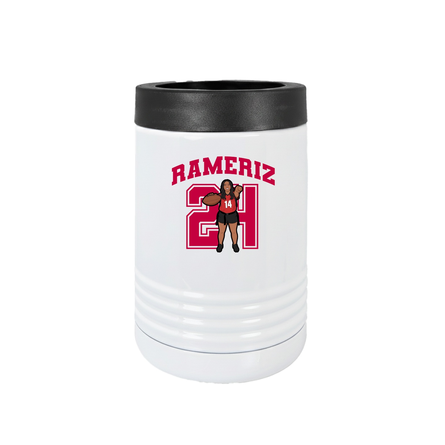 Beverage Holder — Number in White