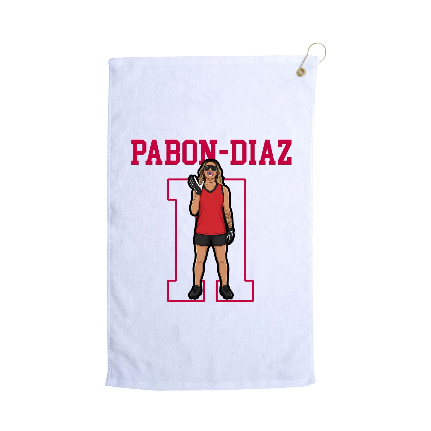 Golf Towel — Shirsey in White