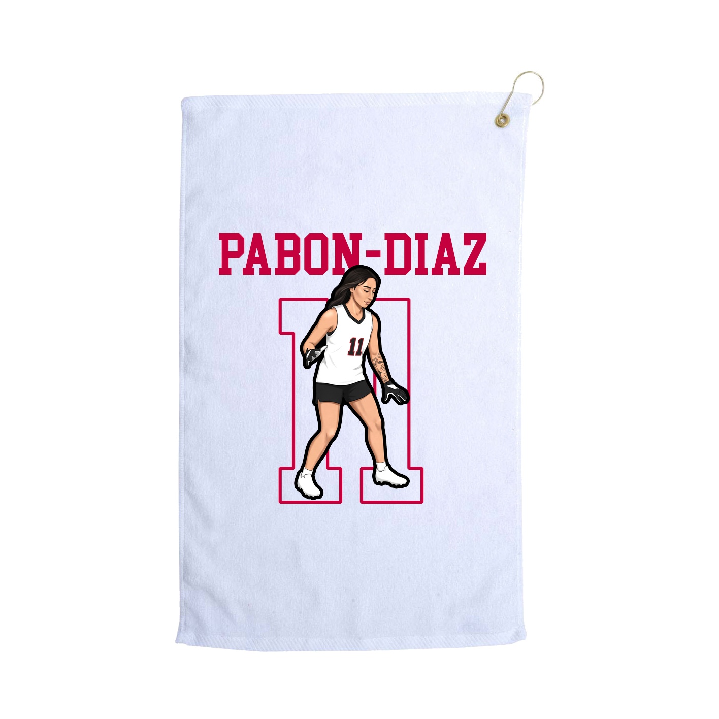 Golf Towel — Shirsey in White