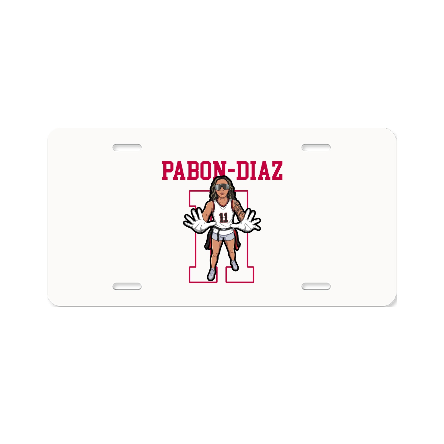 License Plate — Shirsey in Classic
