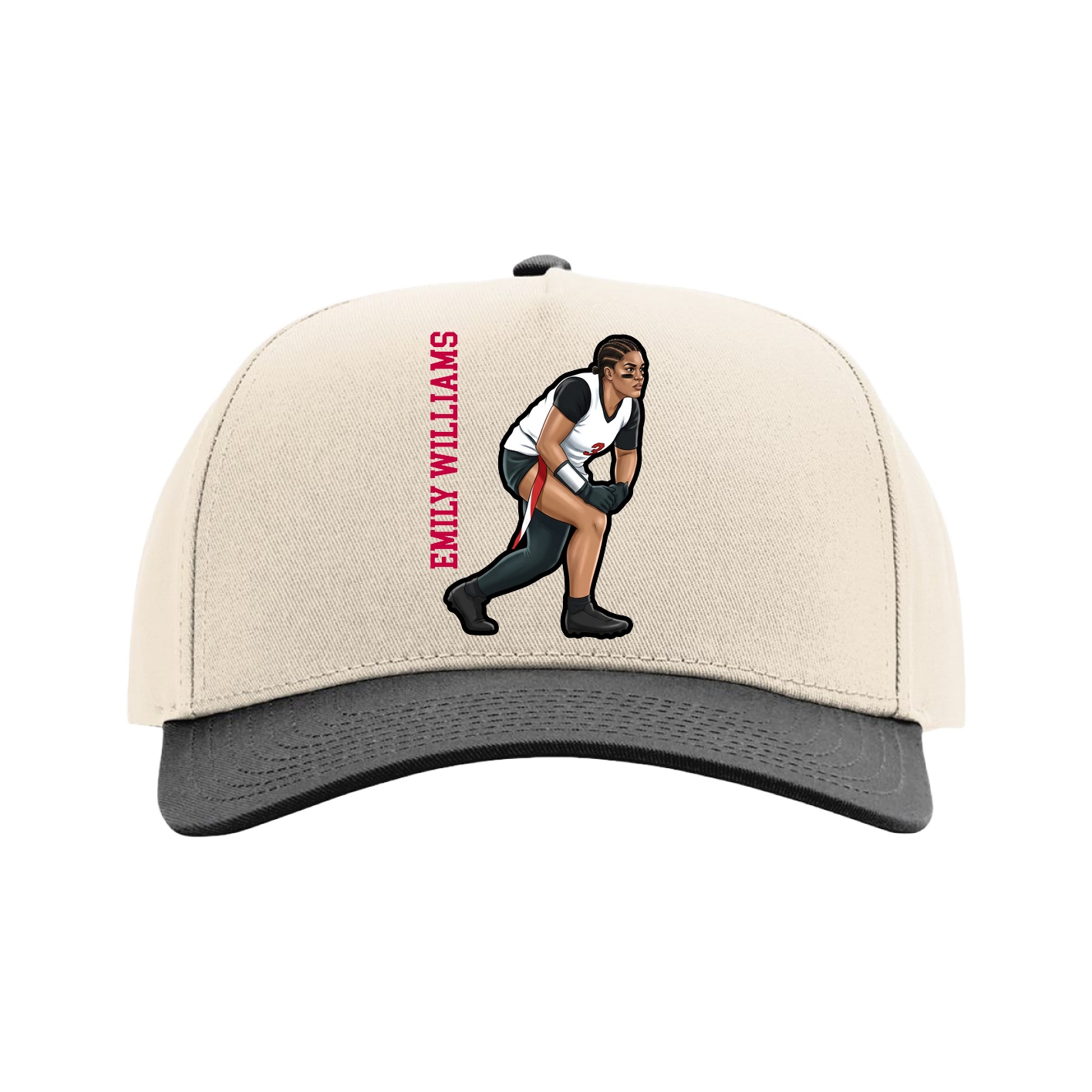 Full Fabric Five-Panel Champ Cap