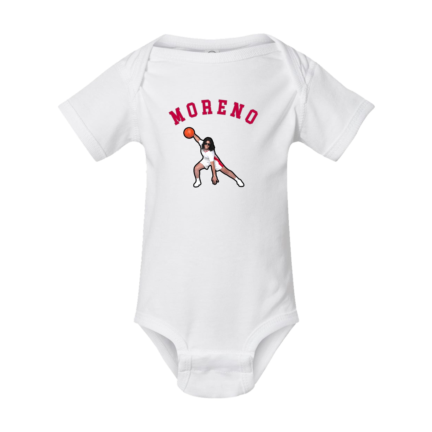 Baby Onesie — Shirsey Arch in White