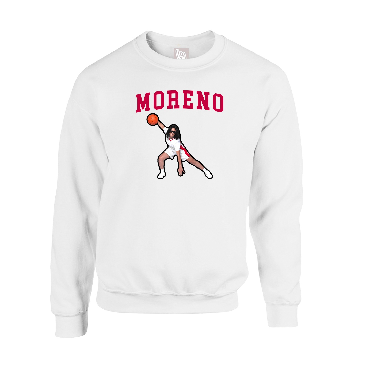 Fleece Crew — Shirsey in White