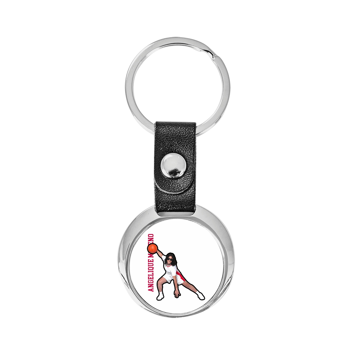 Key Chain — Name Vertical in Classic