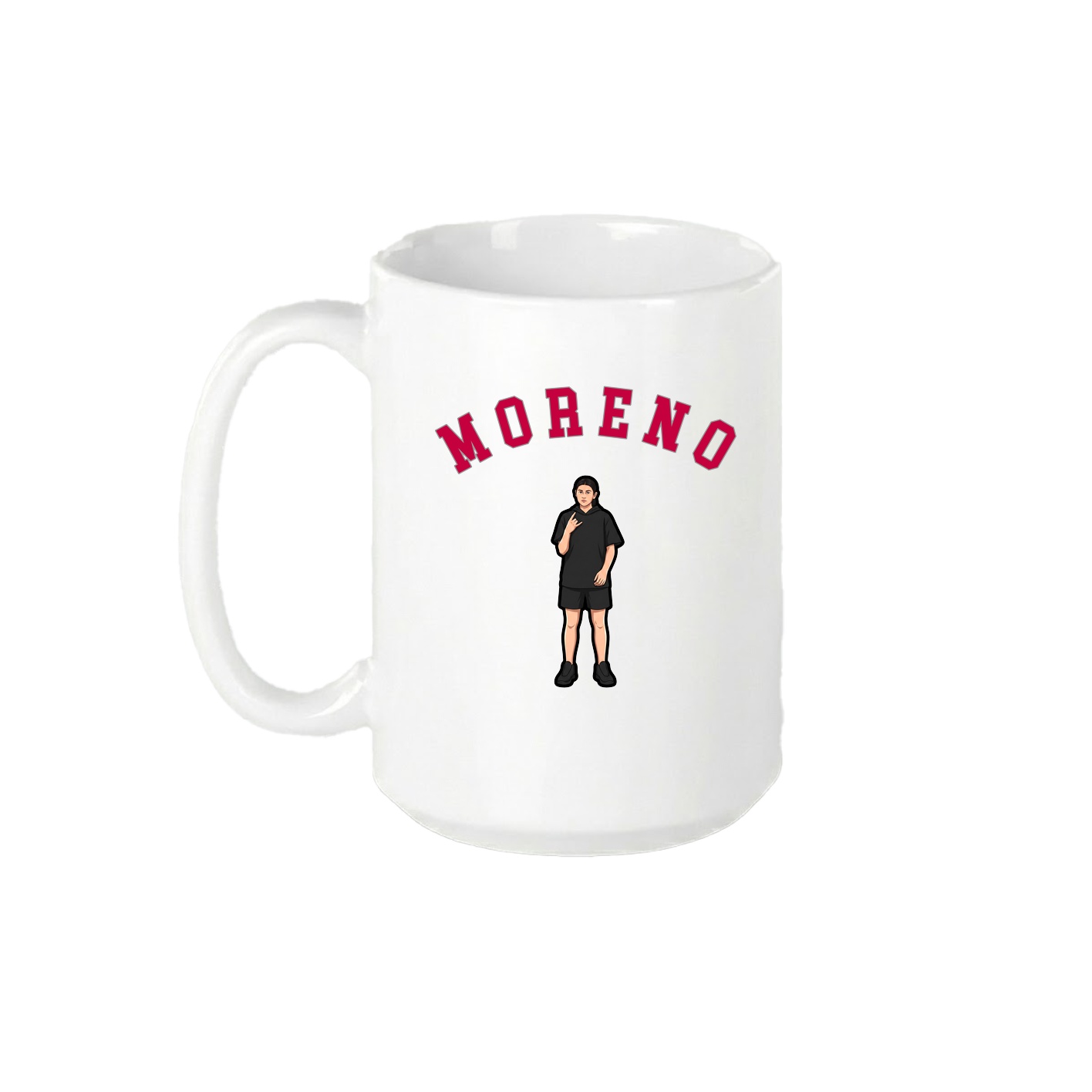 15oz Coffee Mug — Shirsey Arch in White