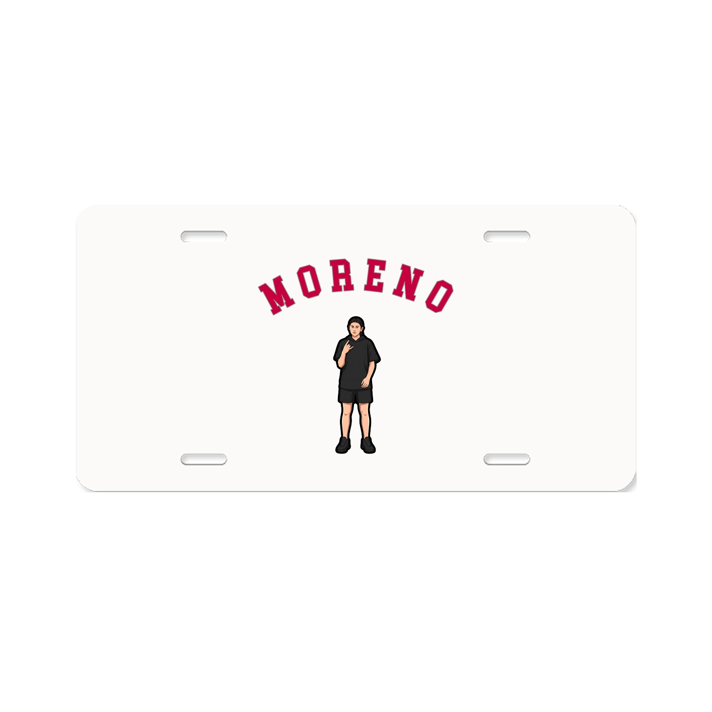 License Plate — Shirsey Arch in Classic