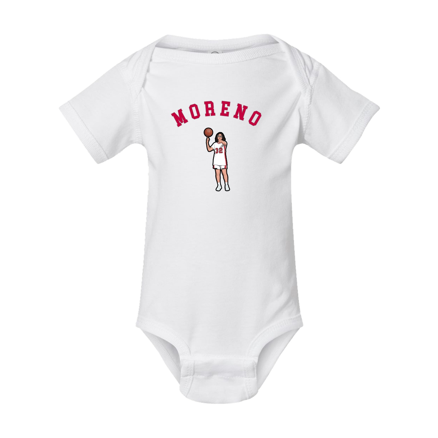 Baby Onesie — Shirsey Arch in White